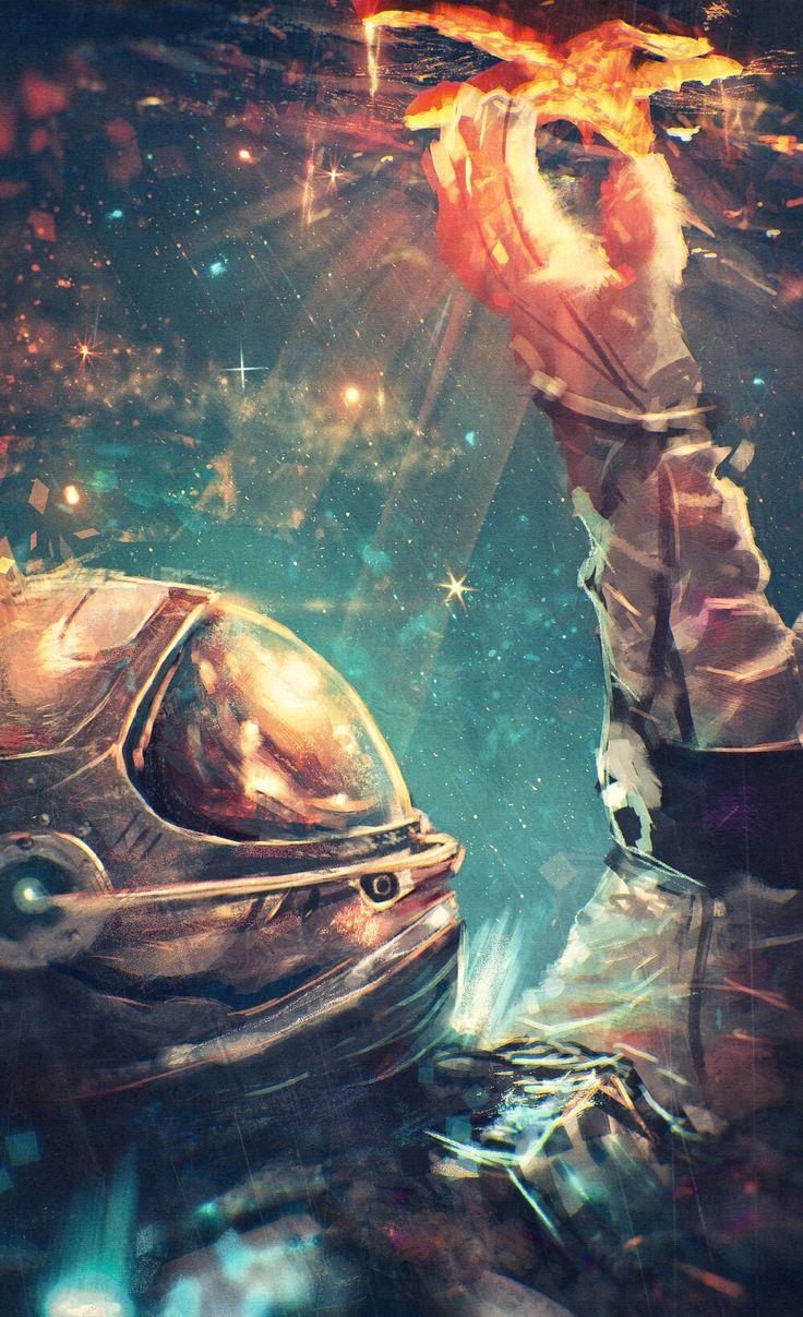 Sci Fi Astronaut Cool Art Wallpapers
