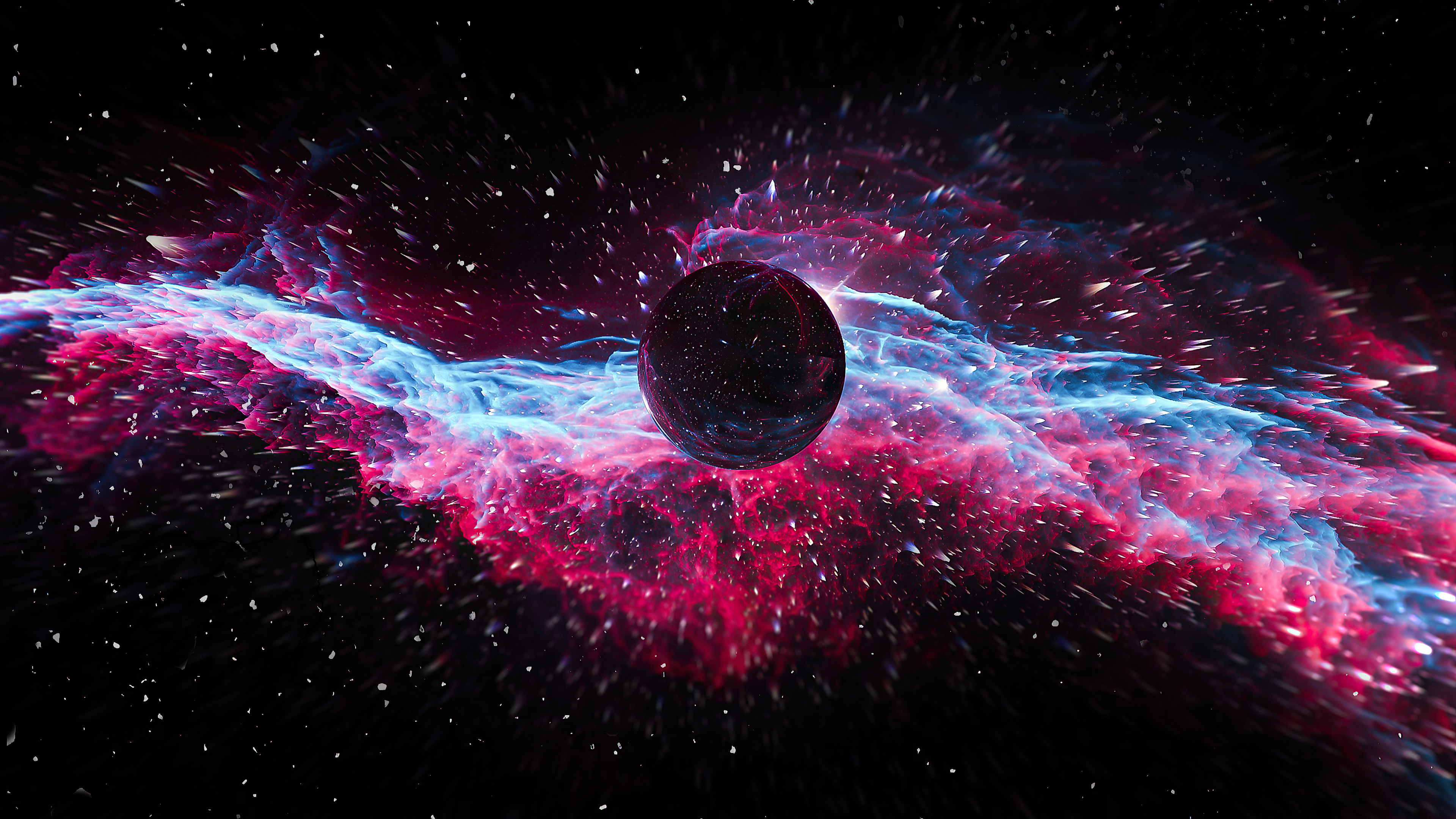 Sci Fi Black Hole Digital Wallpapers