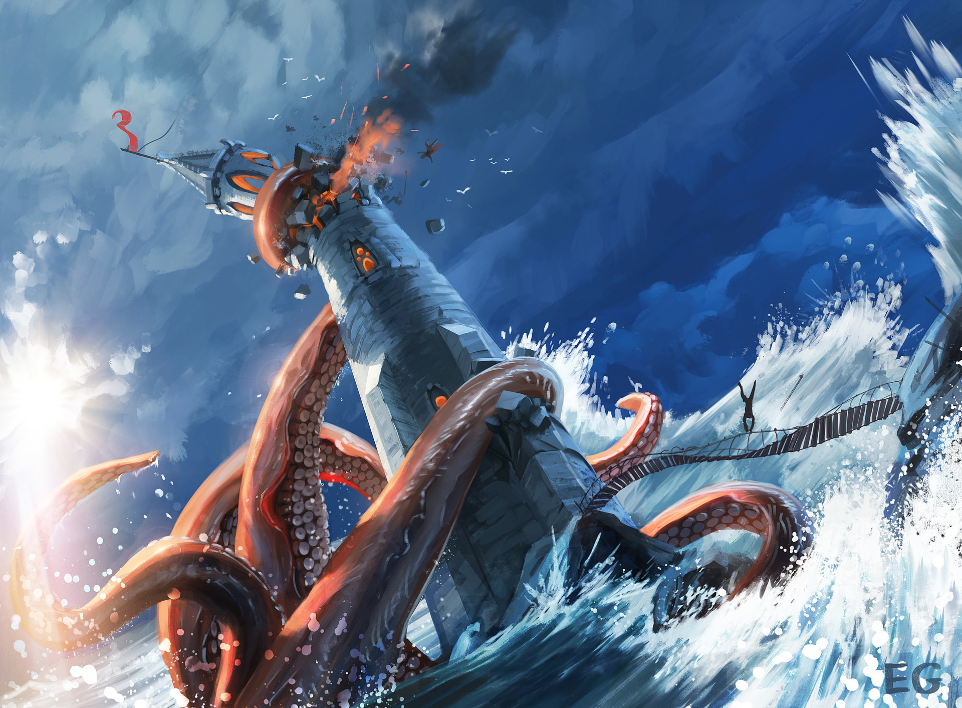 Sea Monster Underwater Creature Wallpapers