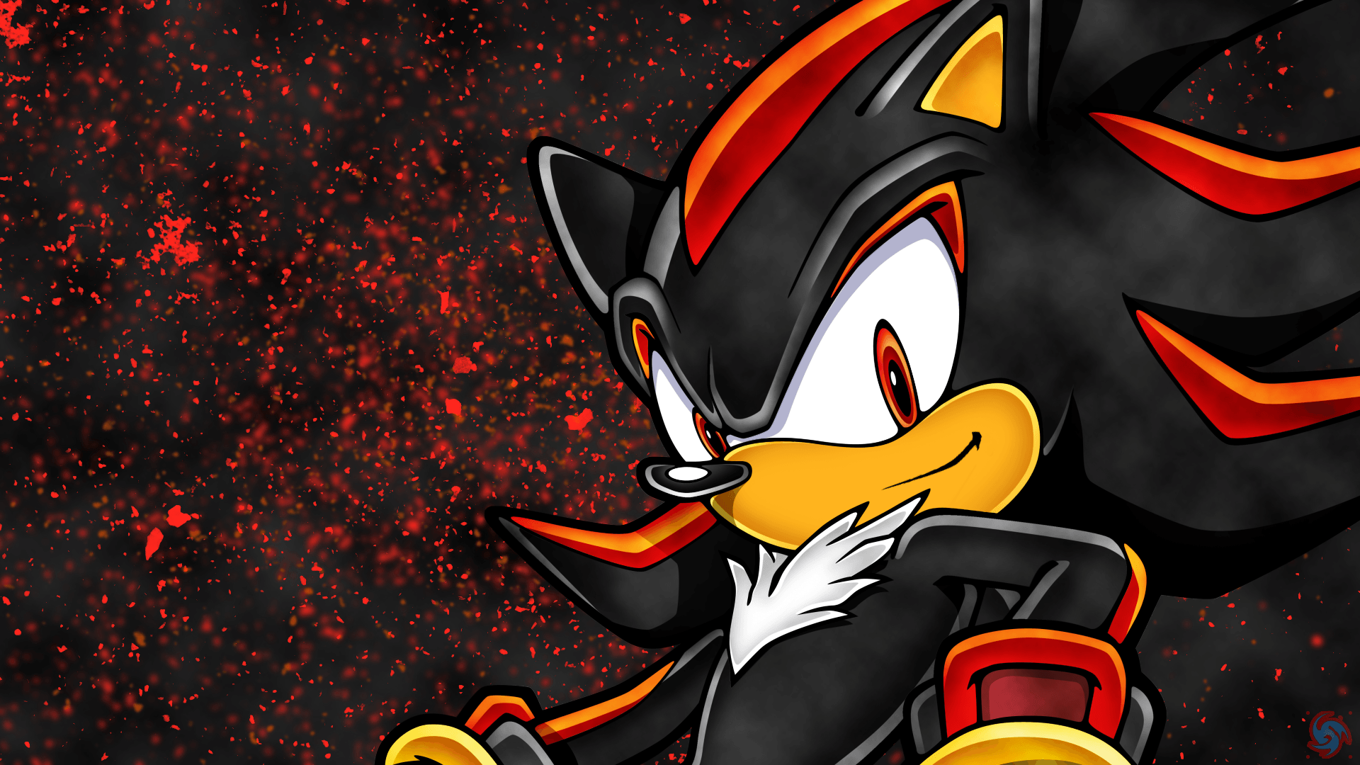 Shadow The Hedgehog Fireart Wallpapers