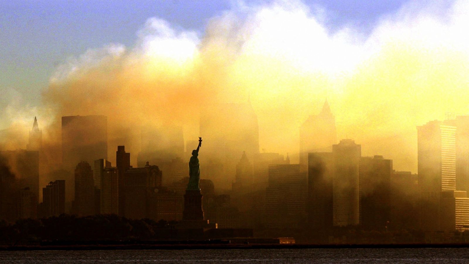 Skyscrapers Cover Under Scary Toxic Clouds Wallpapers