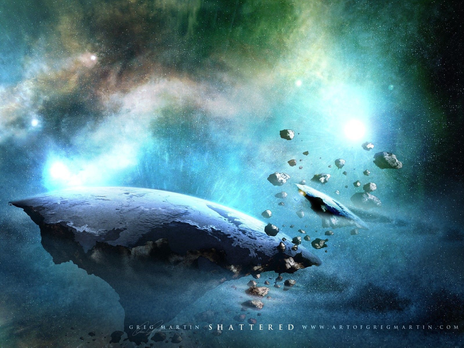 Space And The World Artwork Wallpapers