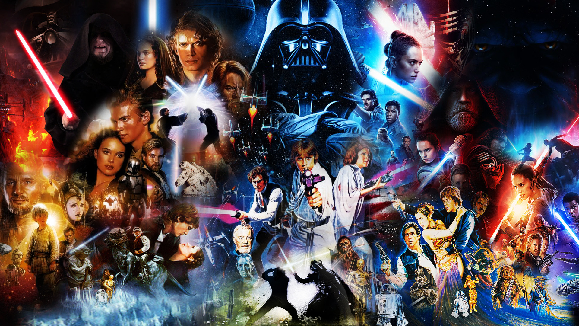 Star Wars Skywalker Art Wallpapers