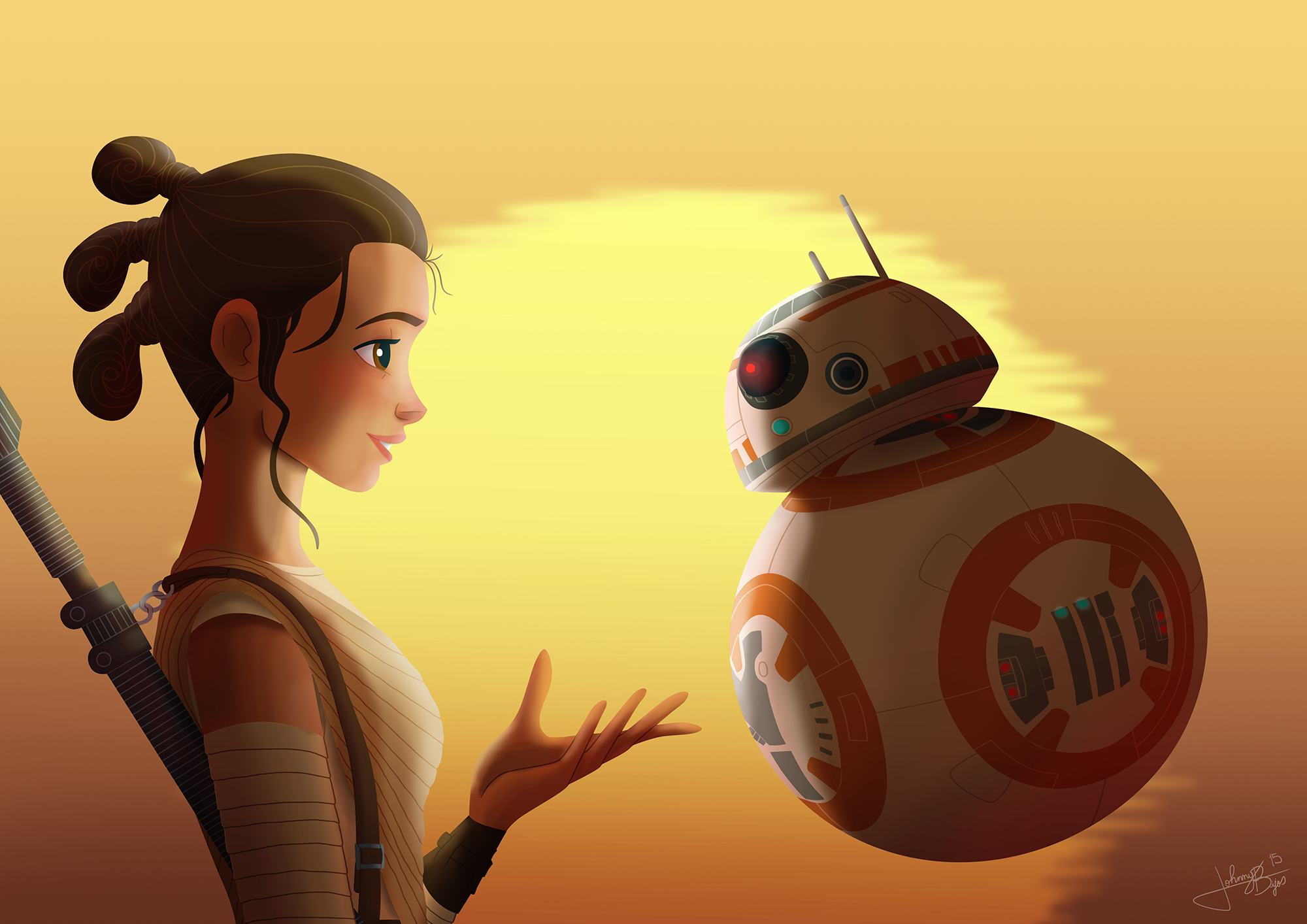 Star Wars The Force Awakens Art Wallpapers