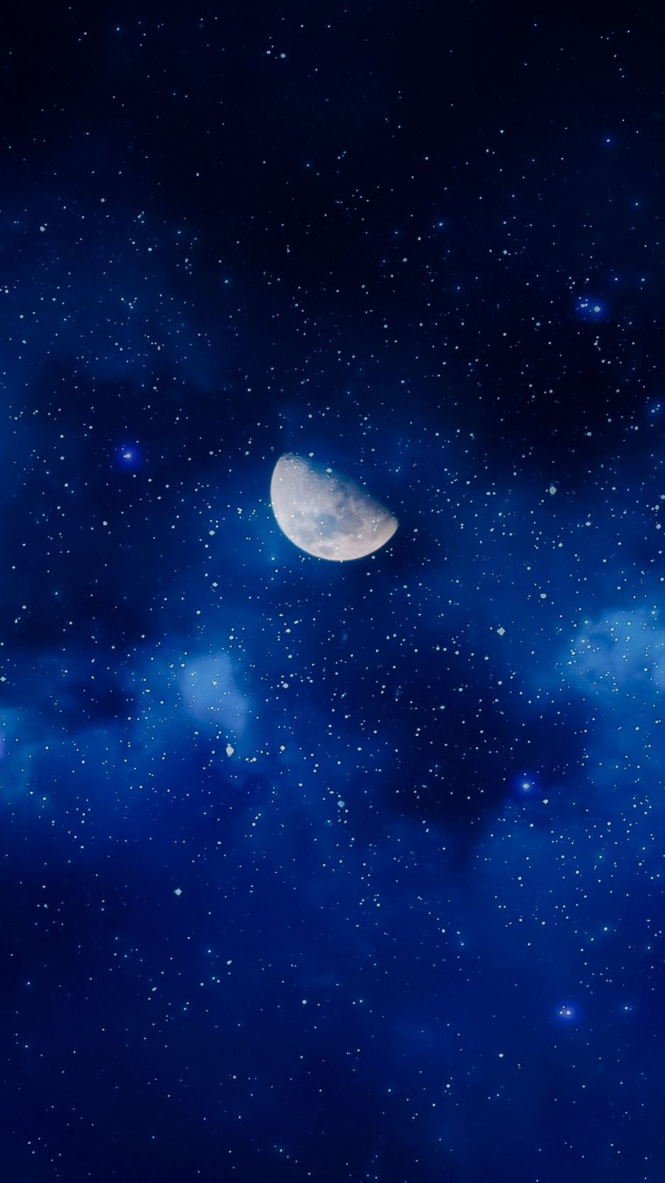 Starry Moon Night 2020 Wallpapers