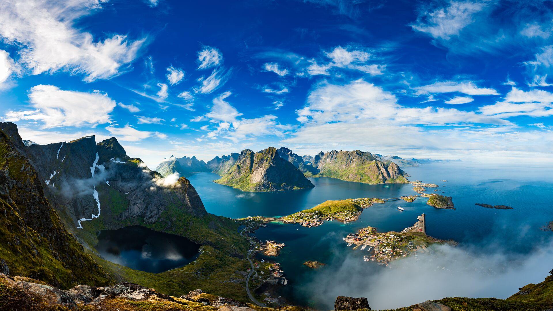 Summer Nights In Northern Norway Art Wallpapers