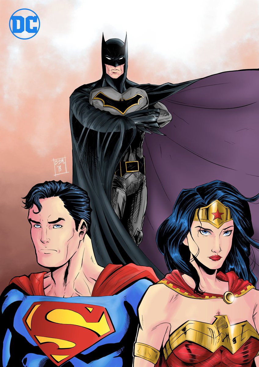 Superman Wonder Woman Batman Art Sketch Wallpapers