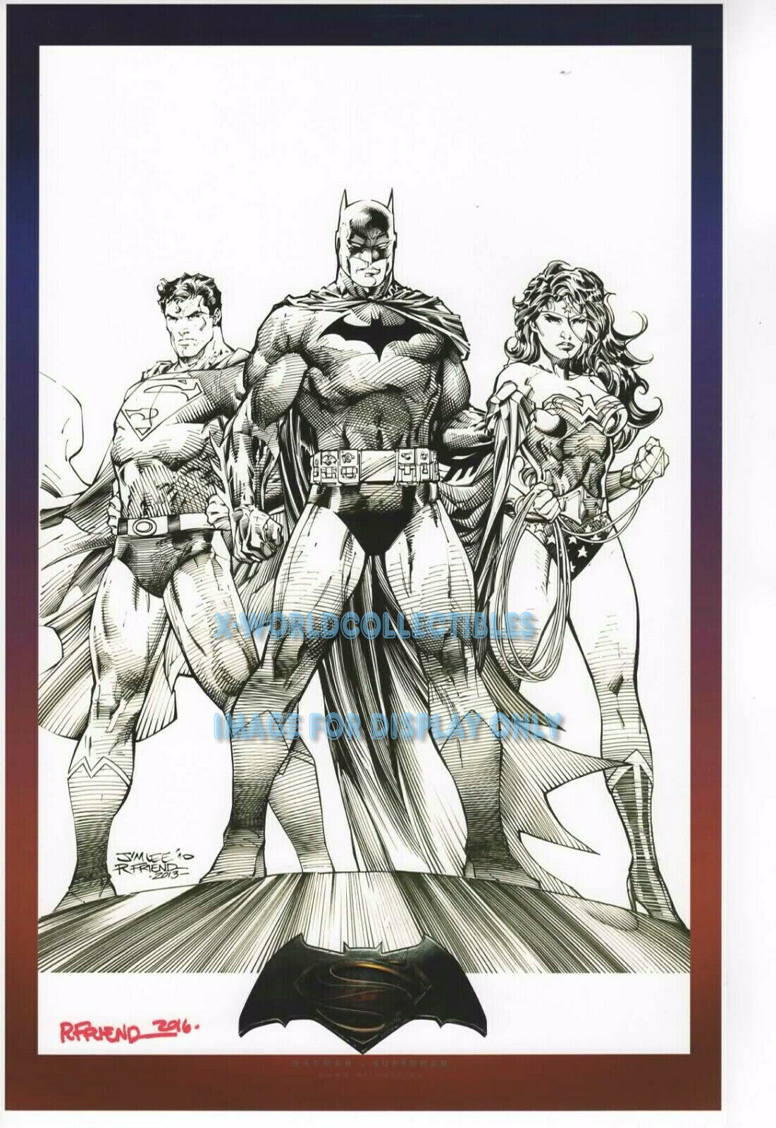 Superman Wonder Woman Batman Art Sketch Wallpapers