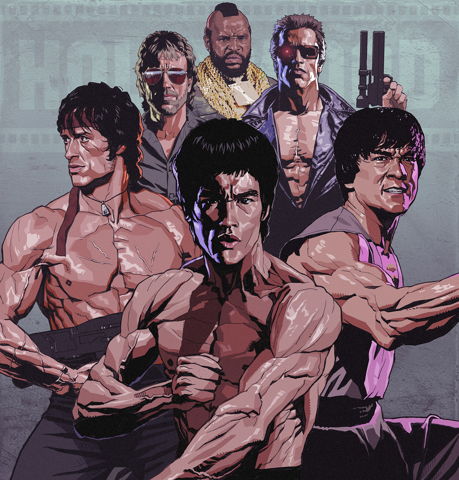 Sylvester Stallone Artwork Wallpapers