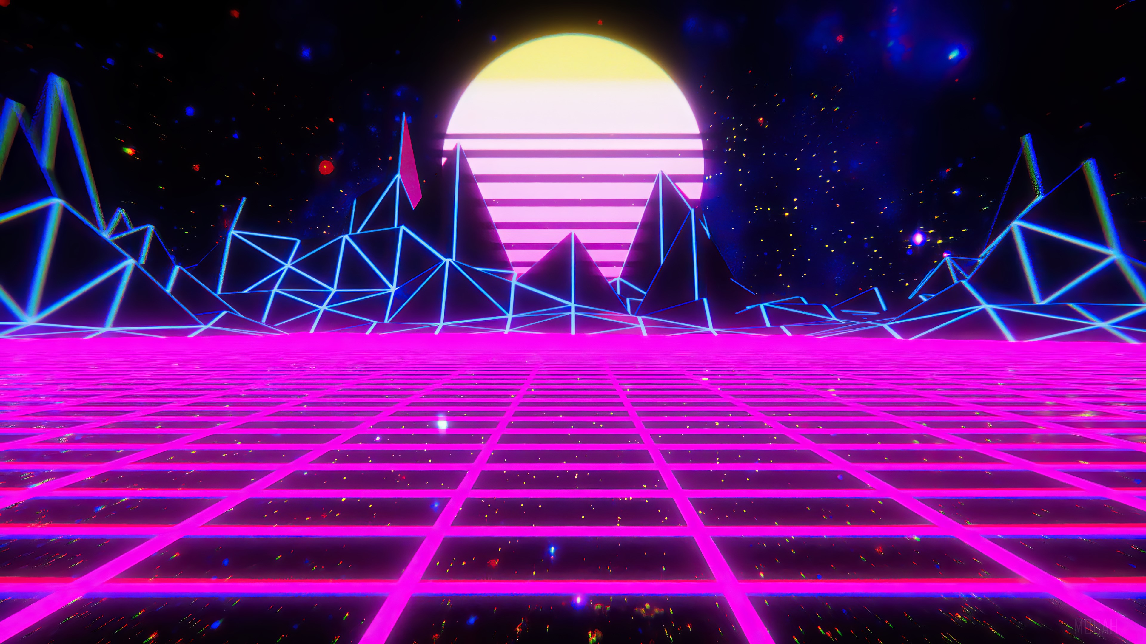 Synthwave 4K Wallpapers