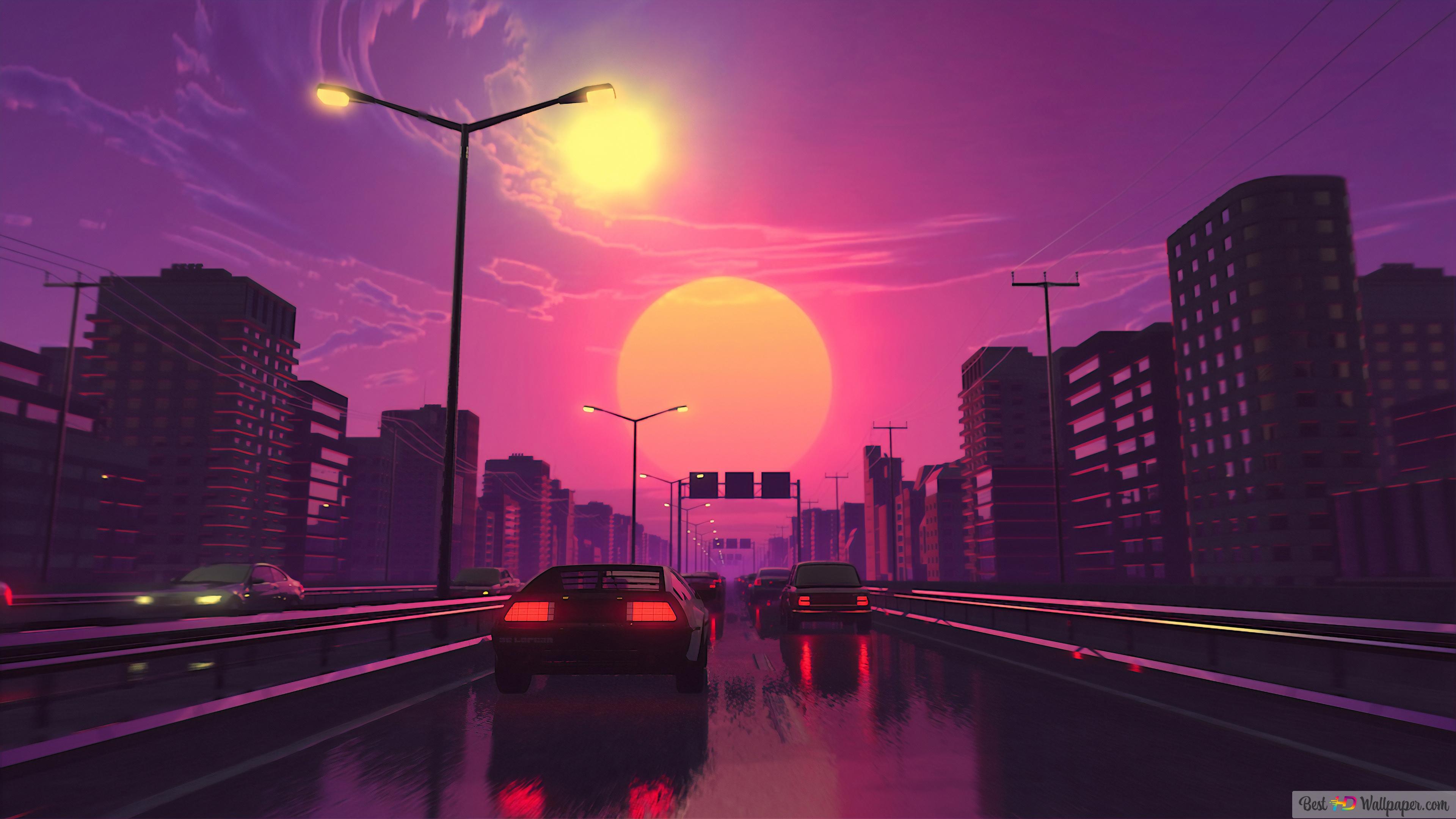 Synthwave 4K Wallpapers