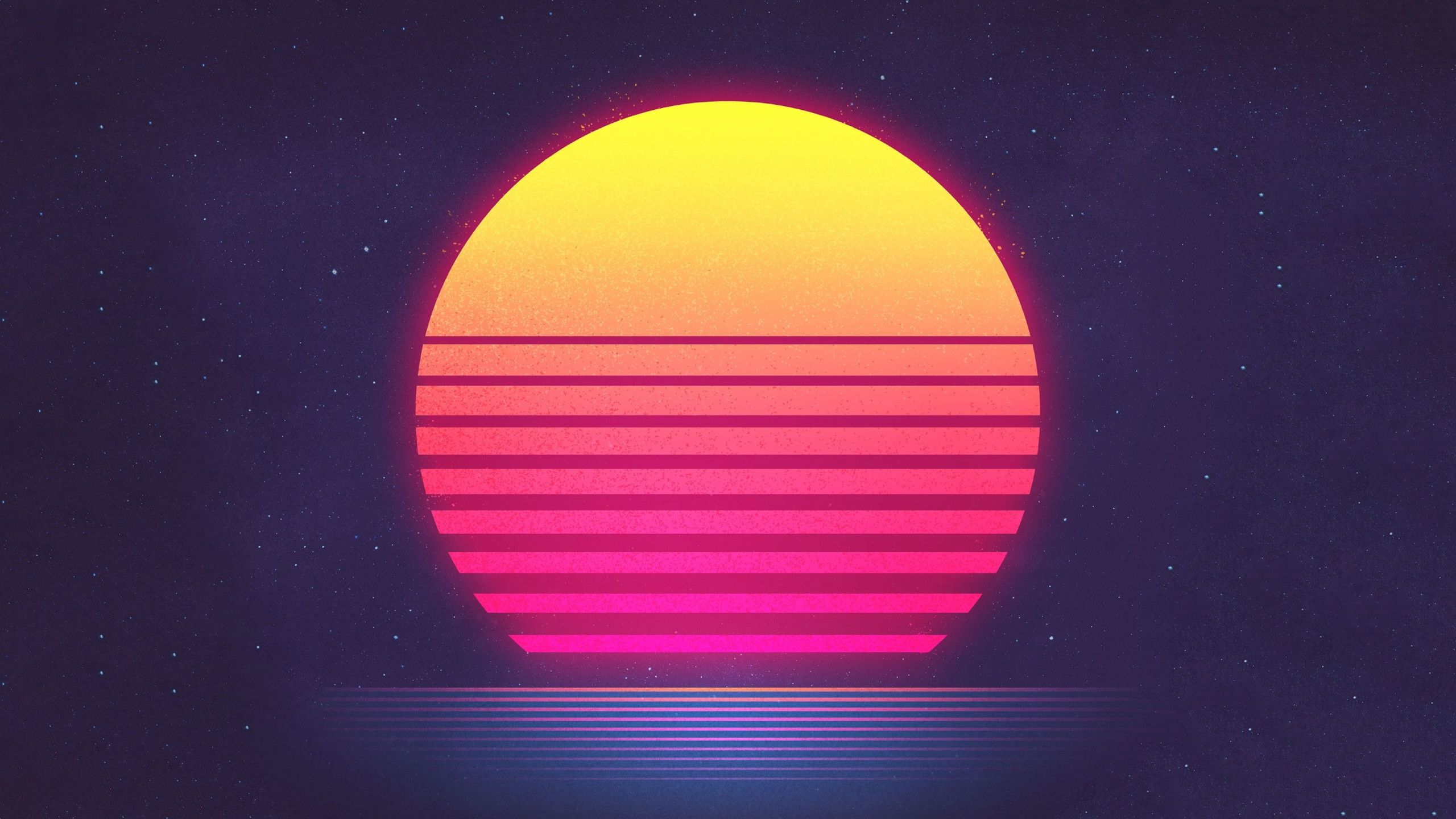 Synthwave Planet Retro Wave Wallpapers