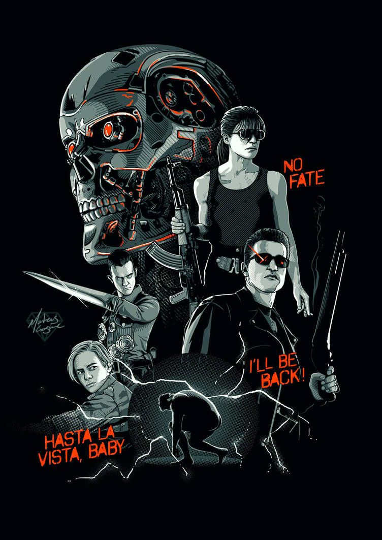 Terminator Movie Artwork Wallpapers