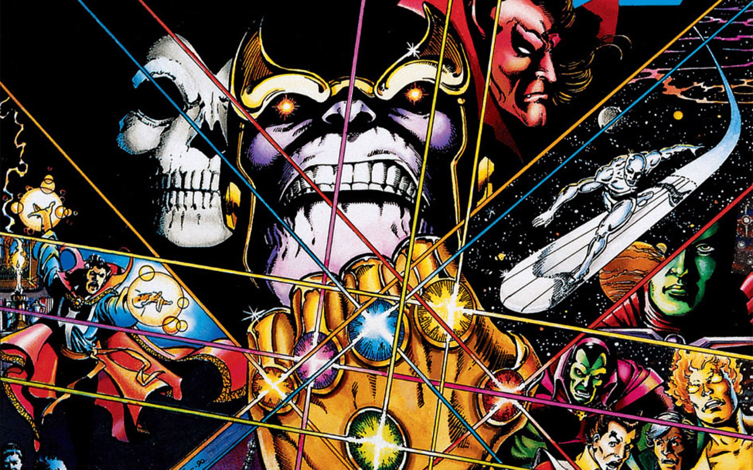 Thanos With Infinity Gauntlet Wallpapers