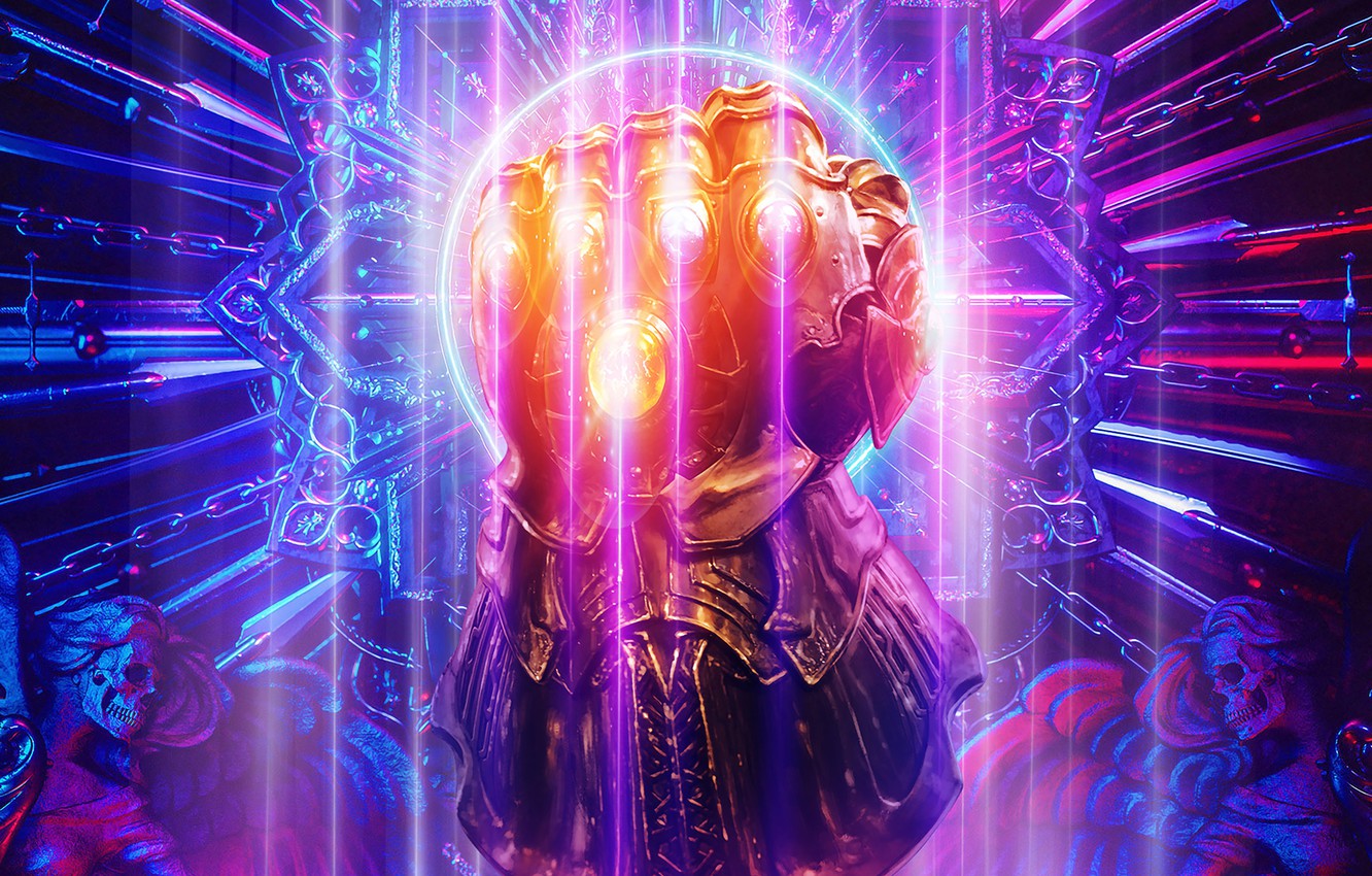 Thanos With Infinity Gauntlet Wallpapers