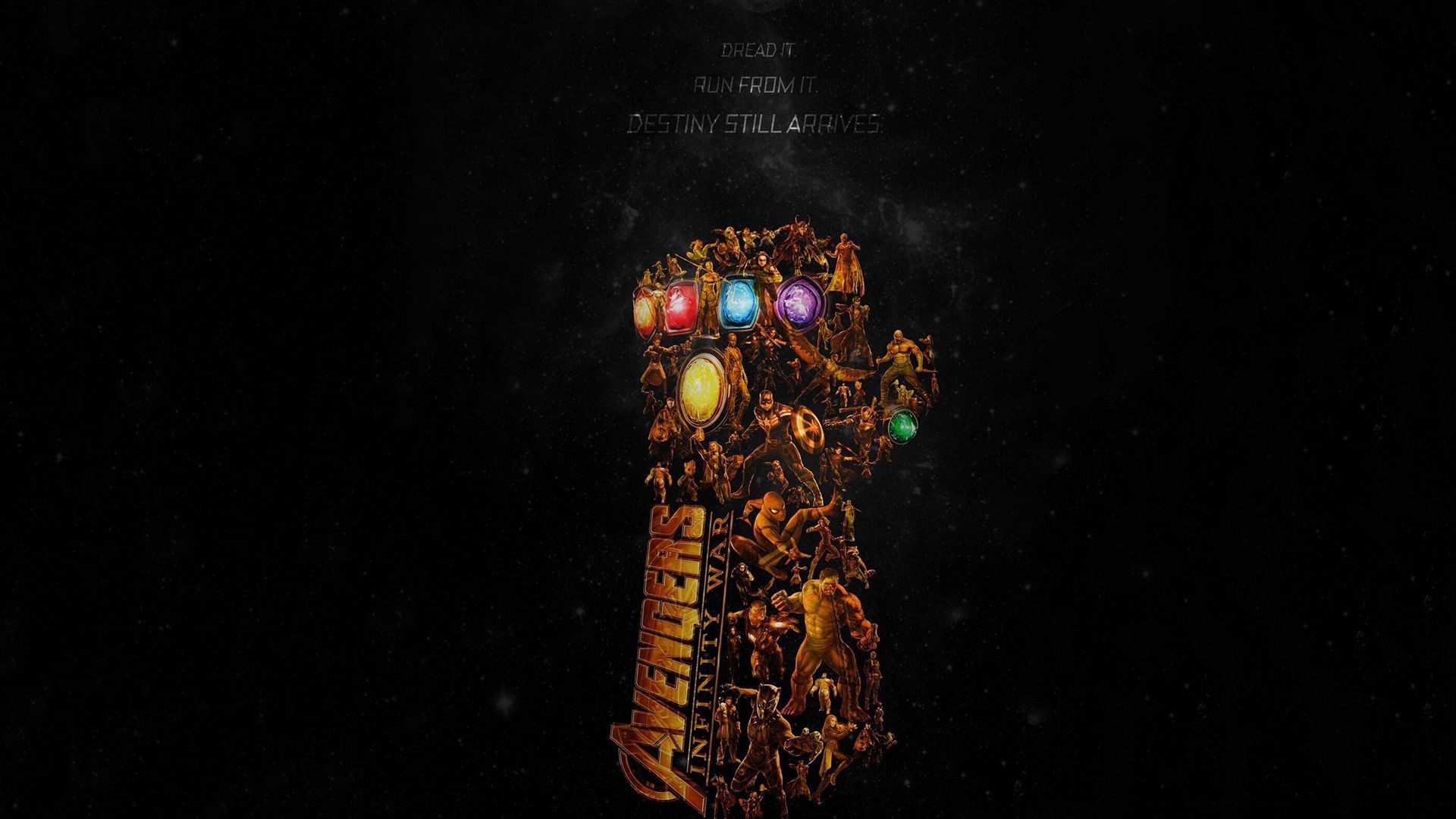 Thanos With Infinity Gauntlet Wallpapers