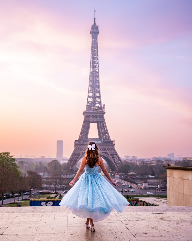 The Eiffel Tower Paris View Through An Open Window Wallpapers