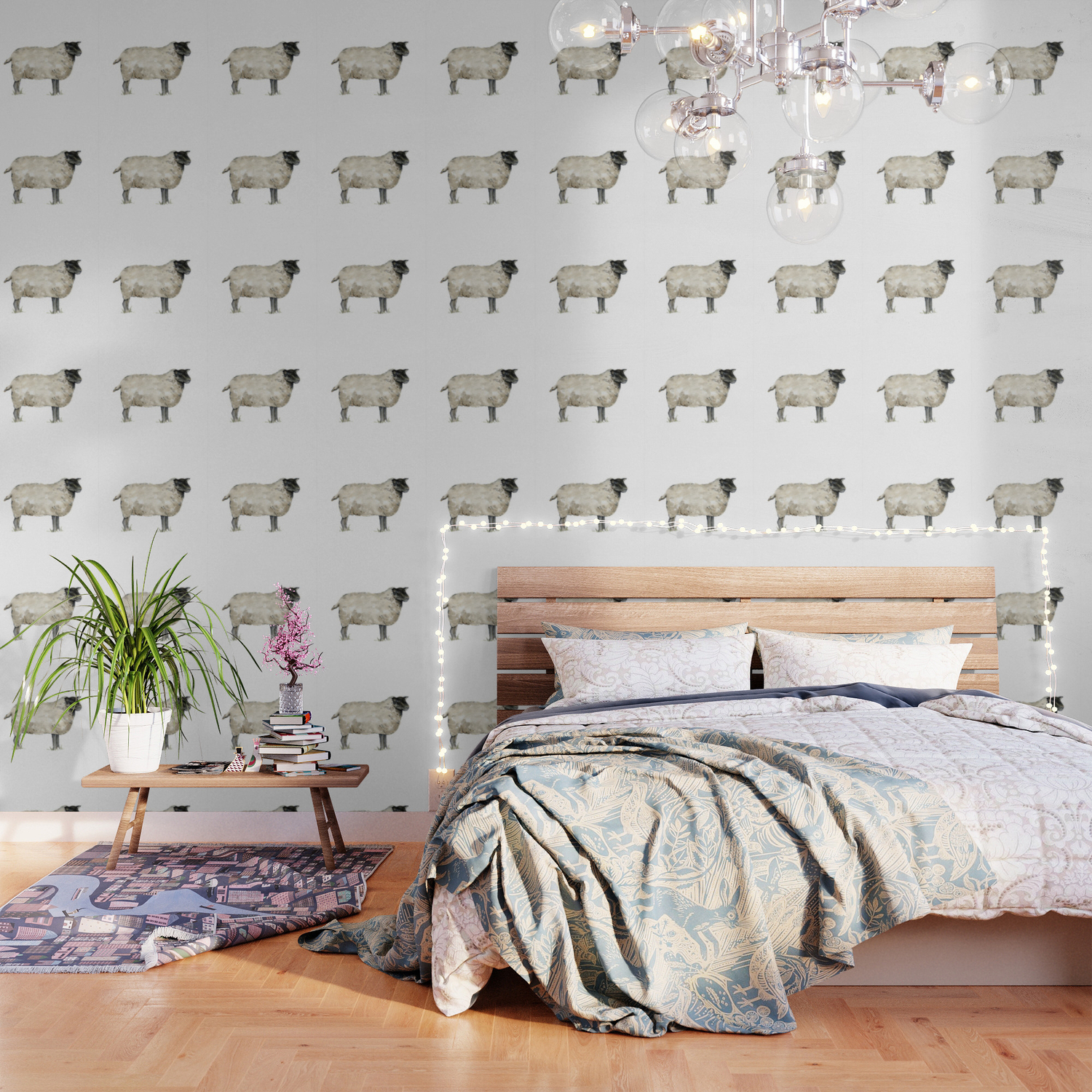The Farmhouse Painting Wallpapers