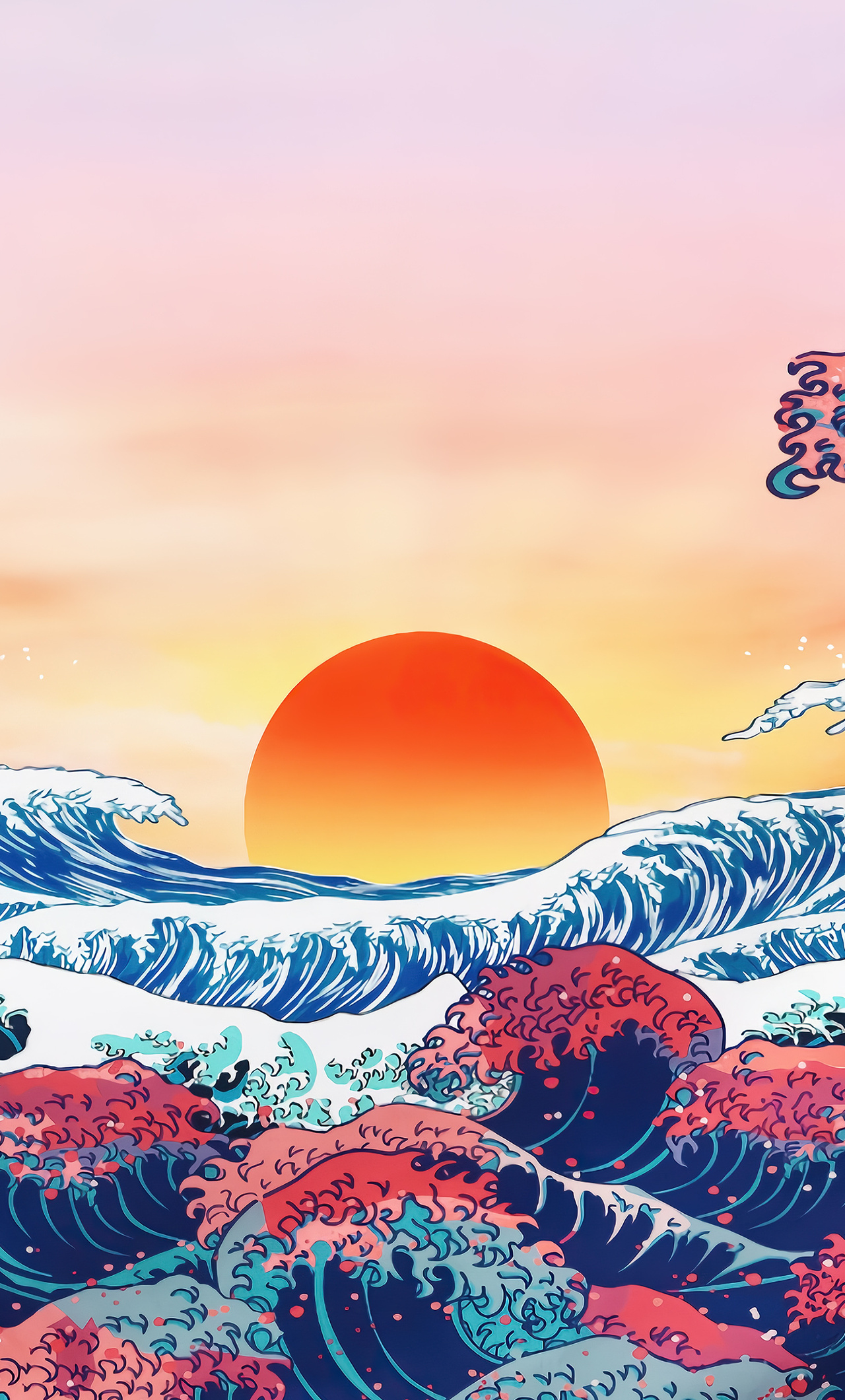 The Great Wave Off Kanagawa Wallpapers