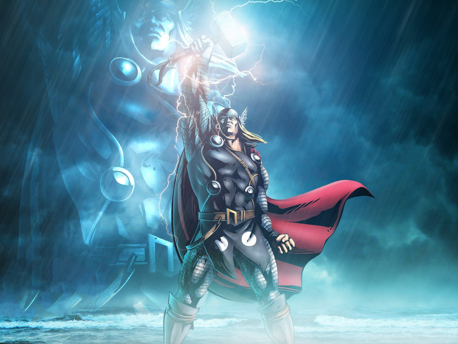 Thor Art God Of Thunder Wallpapers