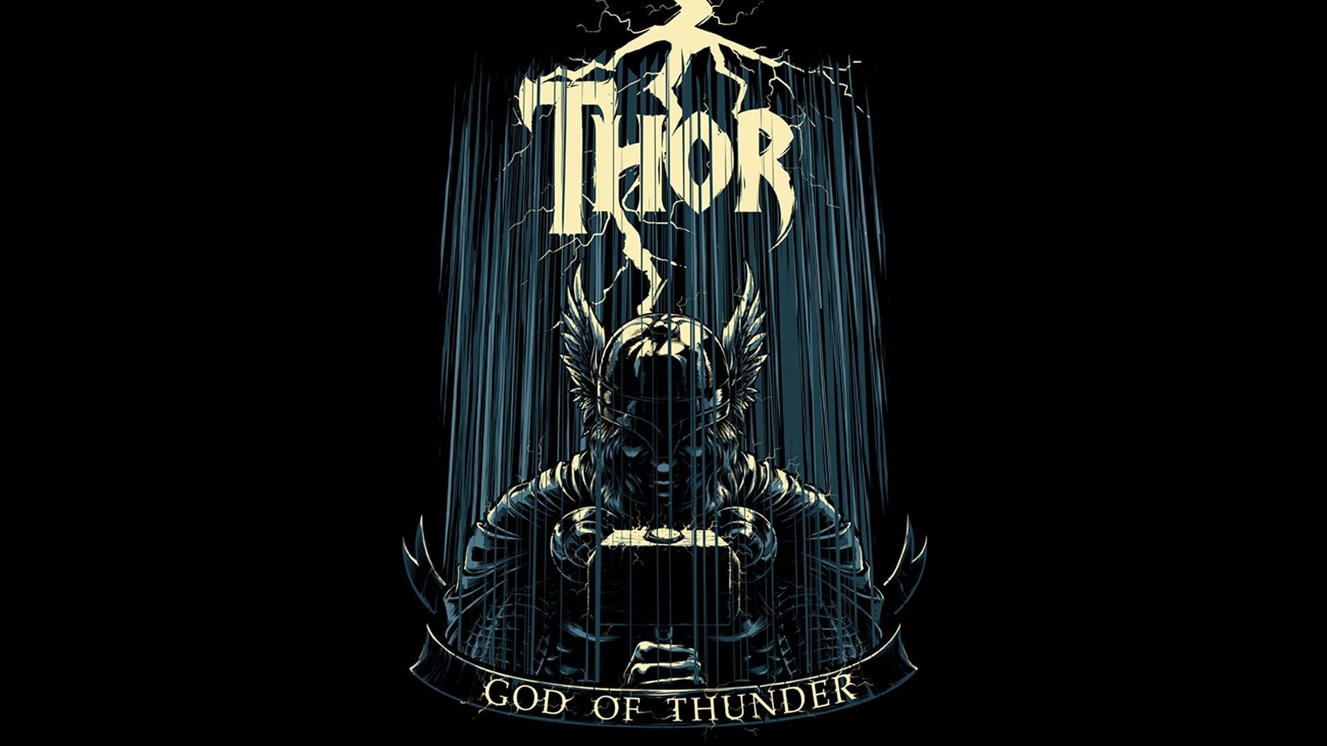 Thor God Of Thunder Art Wallpapers