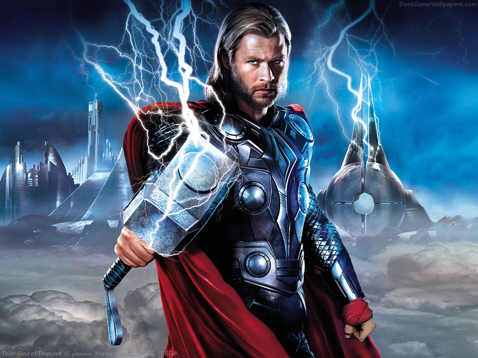 Thor God Of Thunder Art Wallpapers