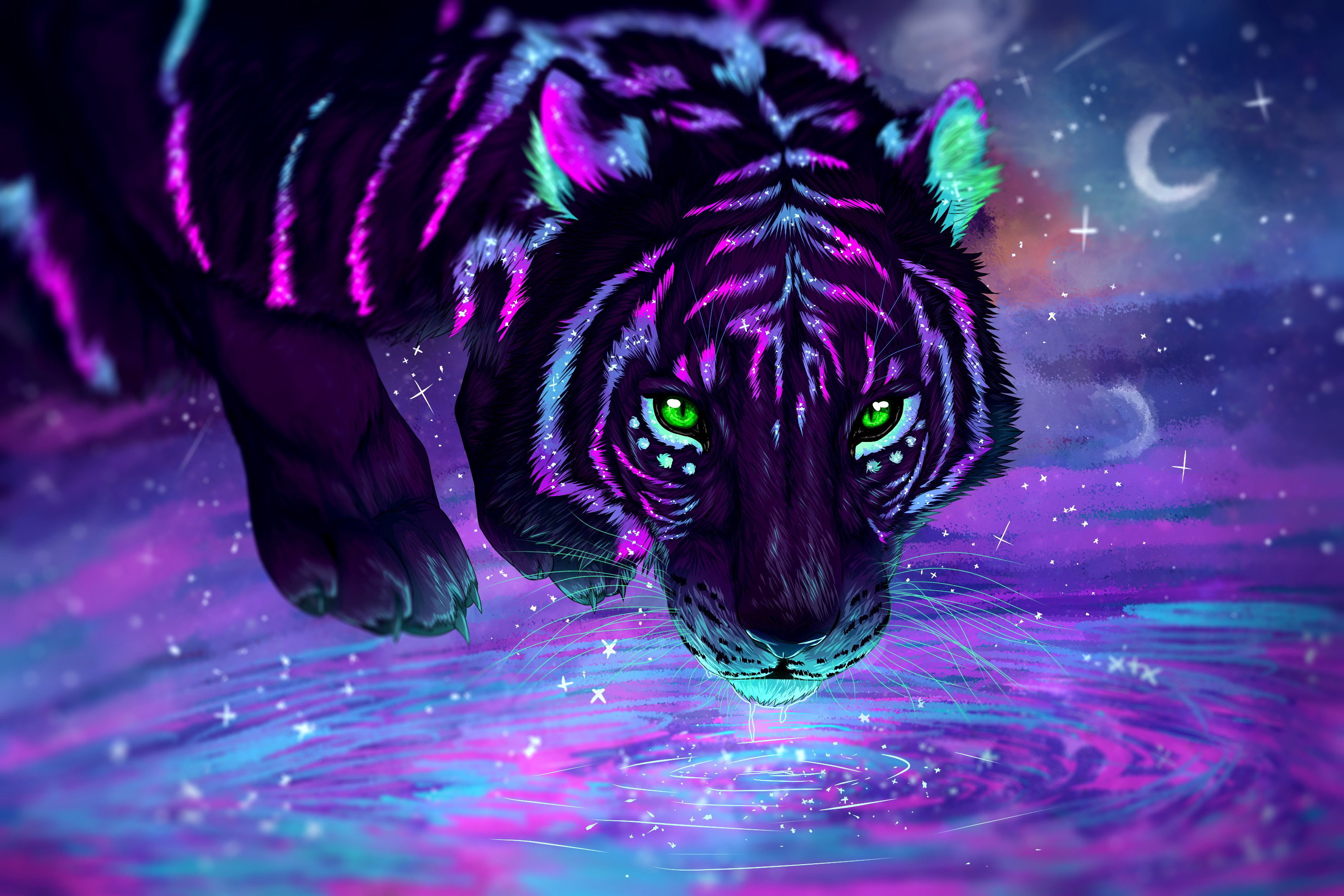 Tiger With Wings Wallpapers