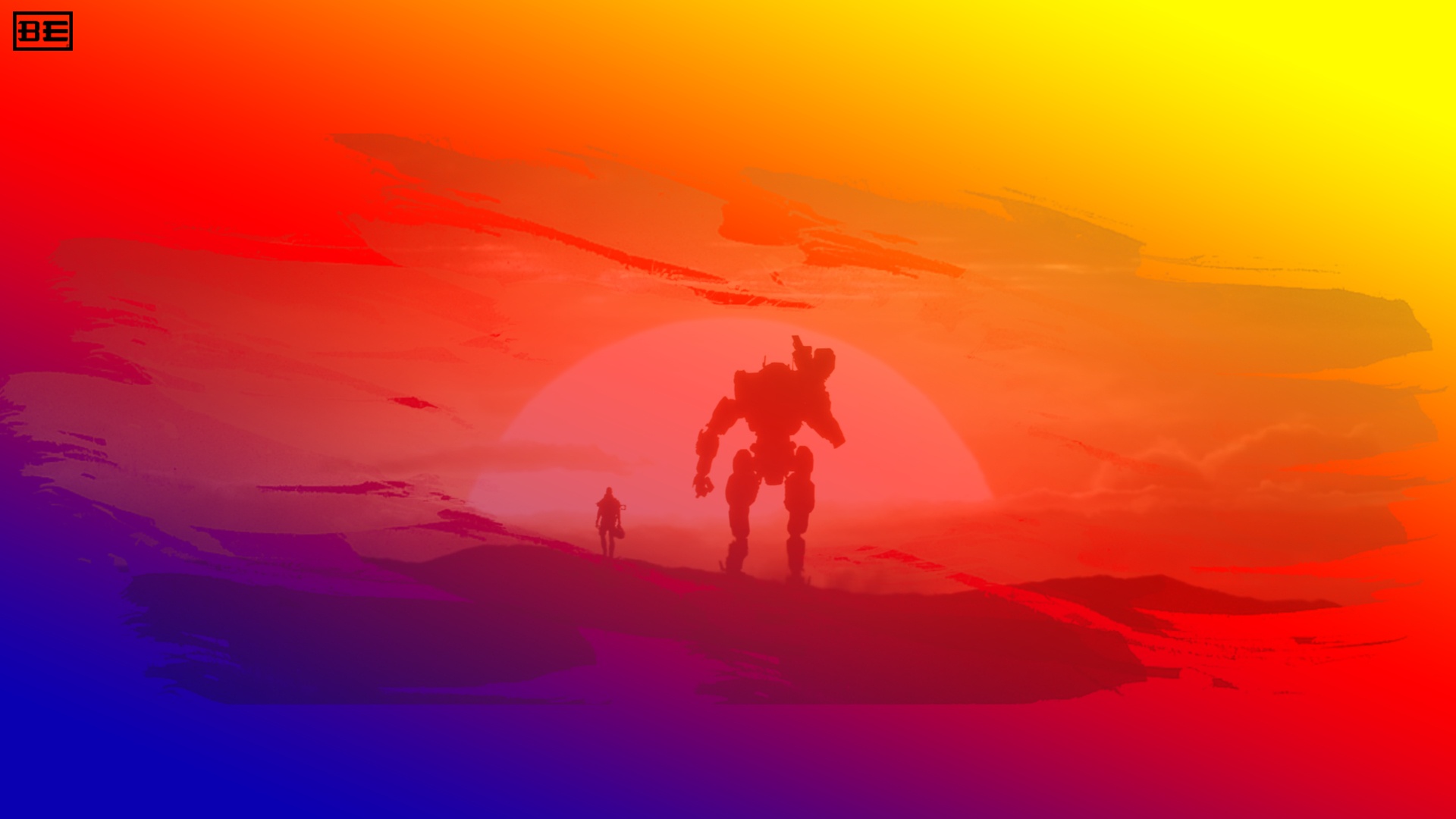 Titanfall 2 Outrun Minimal Art Wallpapers