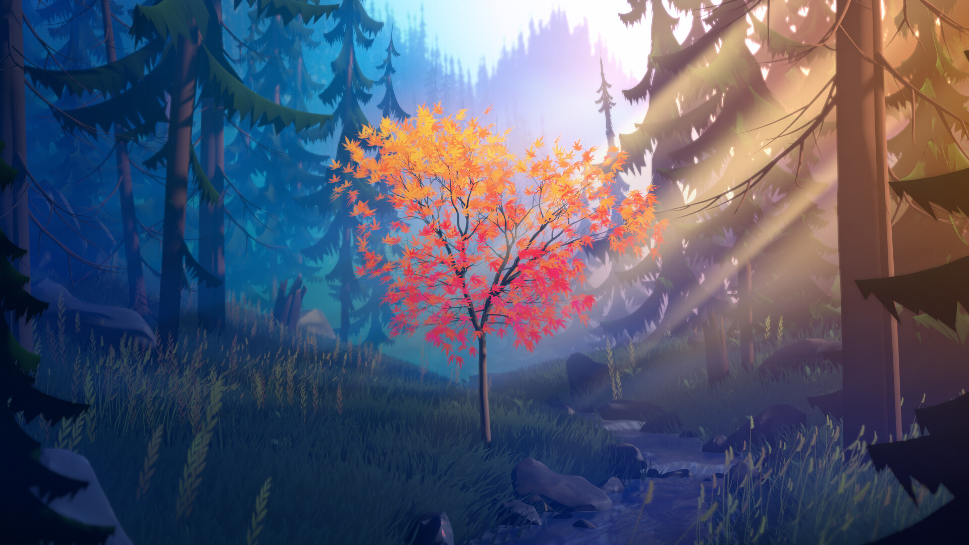 Trees Fantasy Art Wallpapers