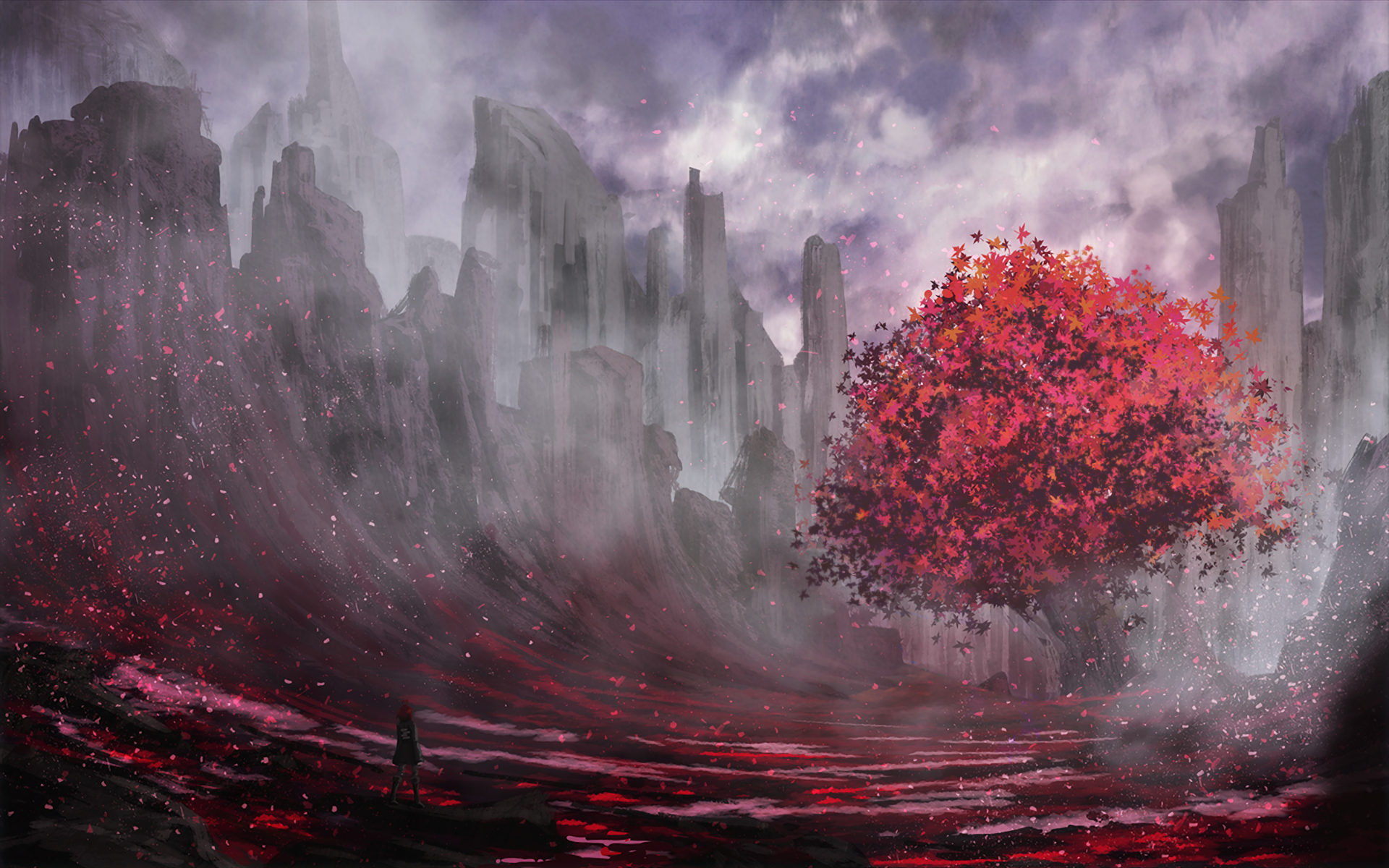 Trees Fantasy Art Wallpapers