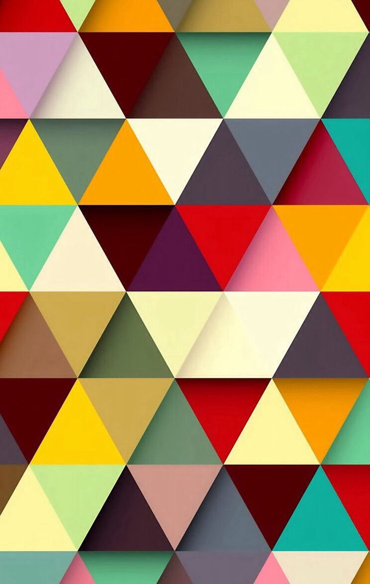 Triangle Colorful Pattern Wallpapers