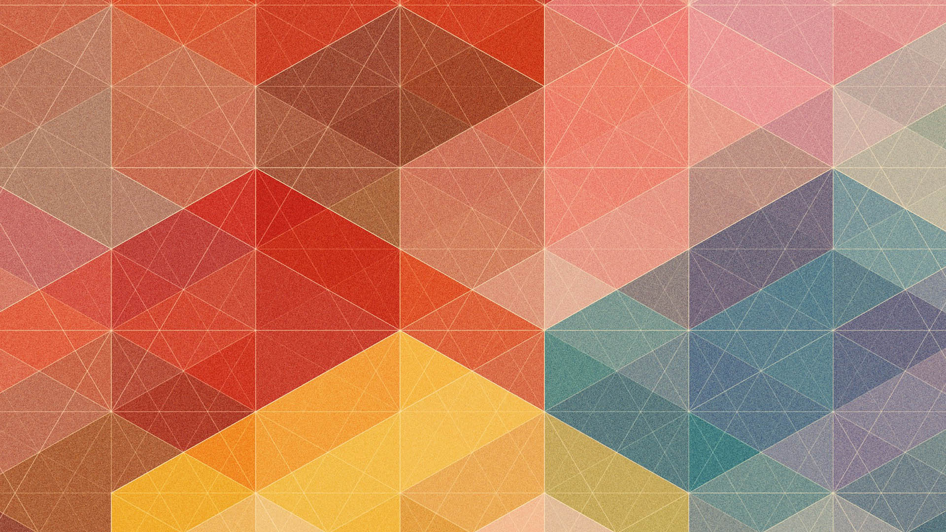 Triangle Colorful Pattern Wallpapers