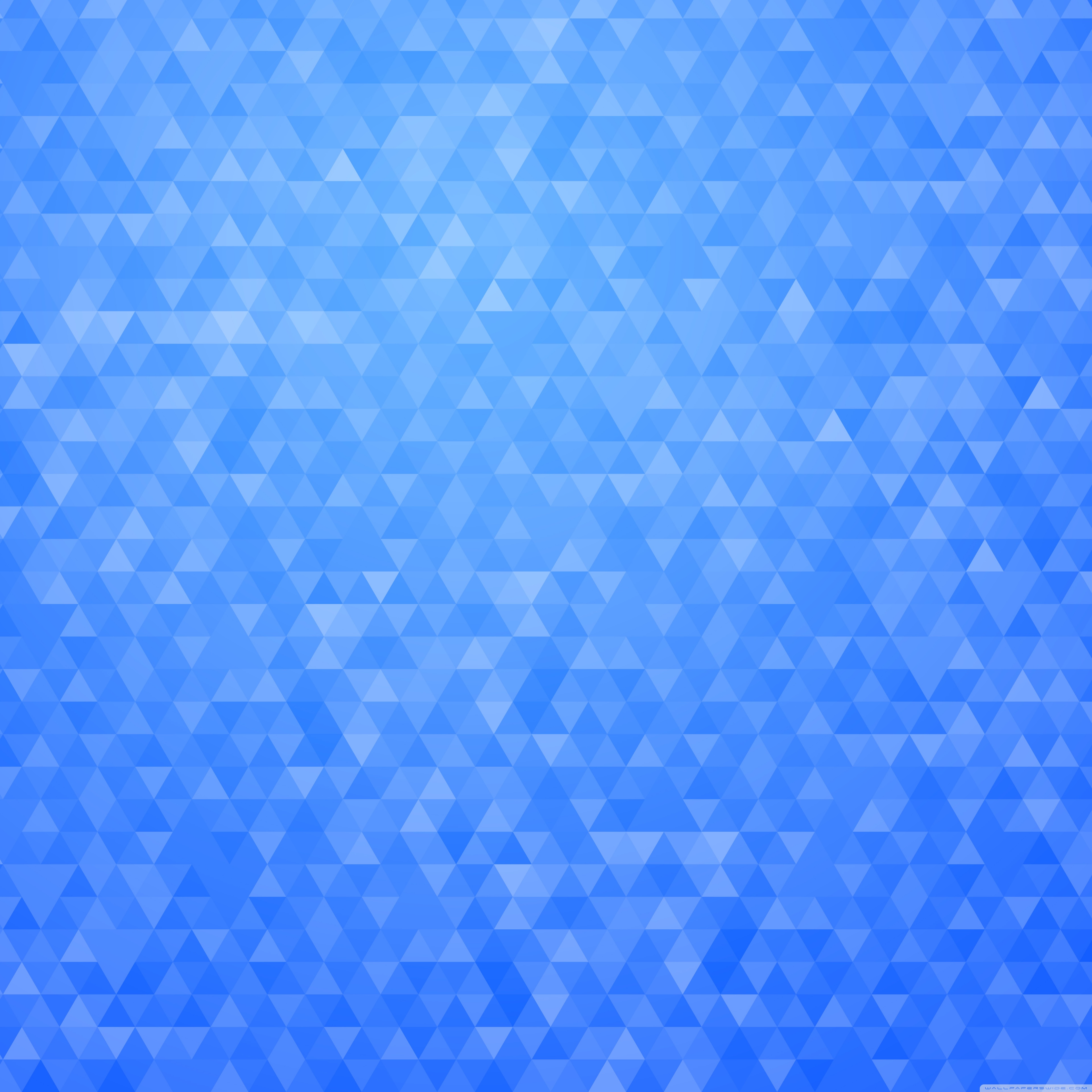 Triangle Geometric Blue Amoled Art 5K Wallpapers