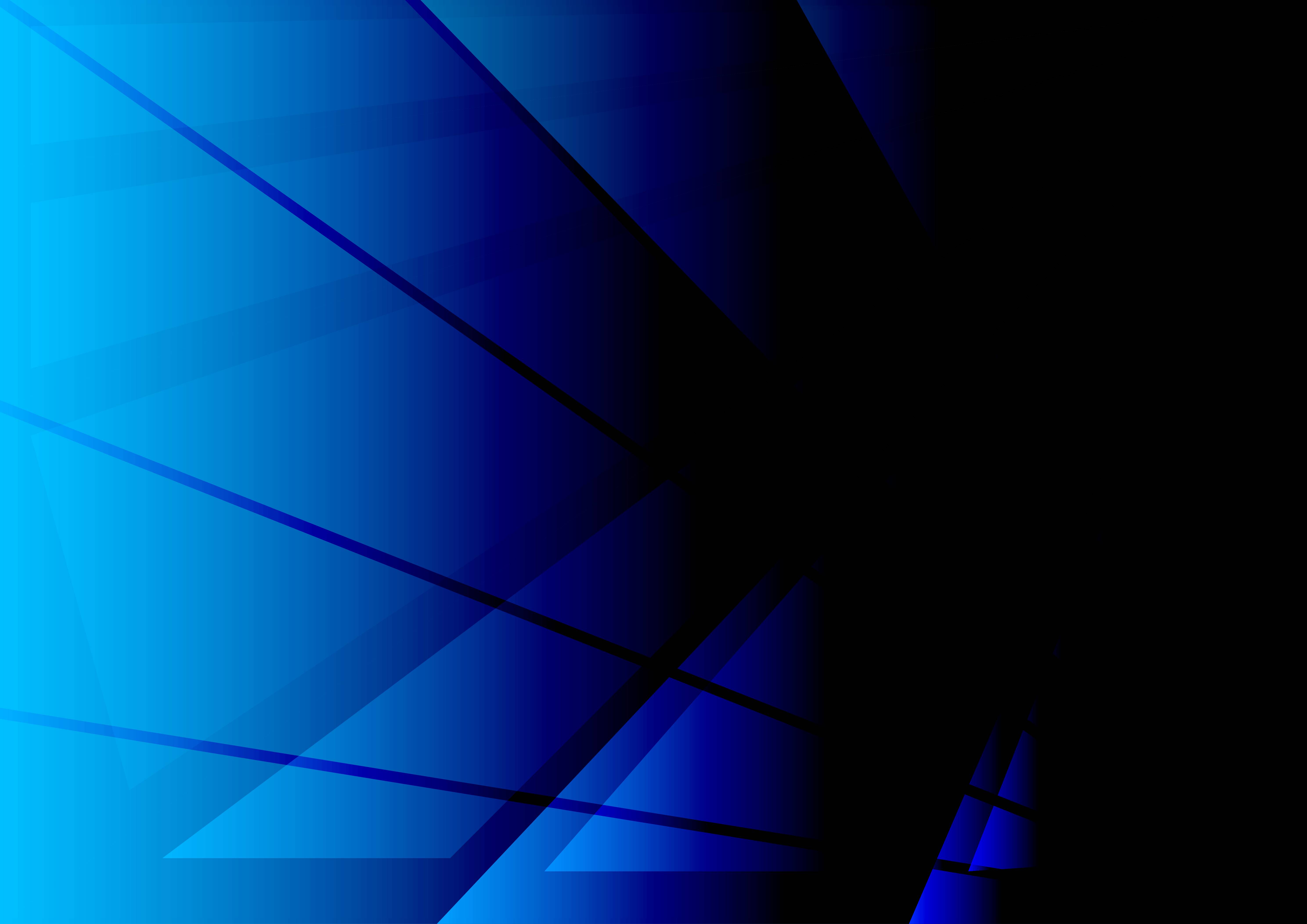 Triangle Geometric Blue Amoled Art 5K Wallpapers