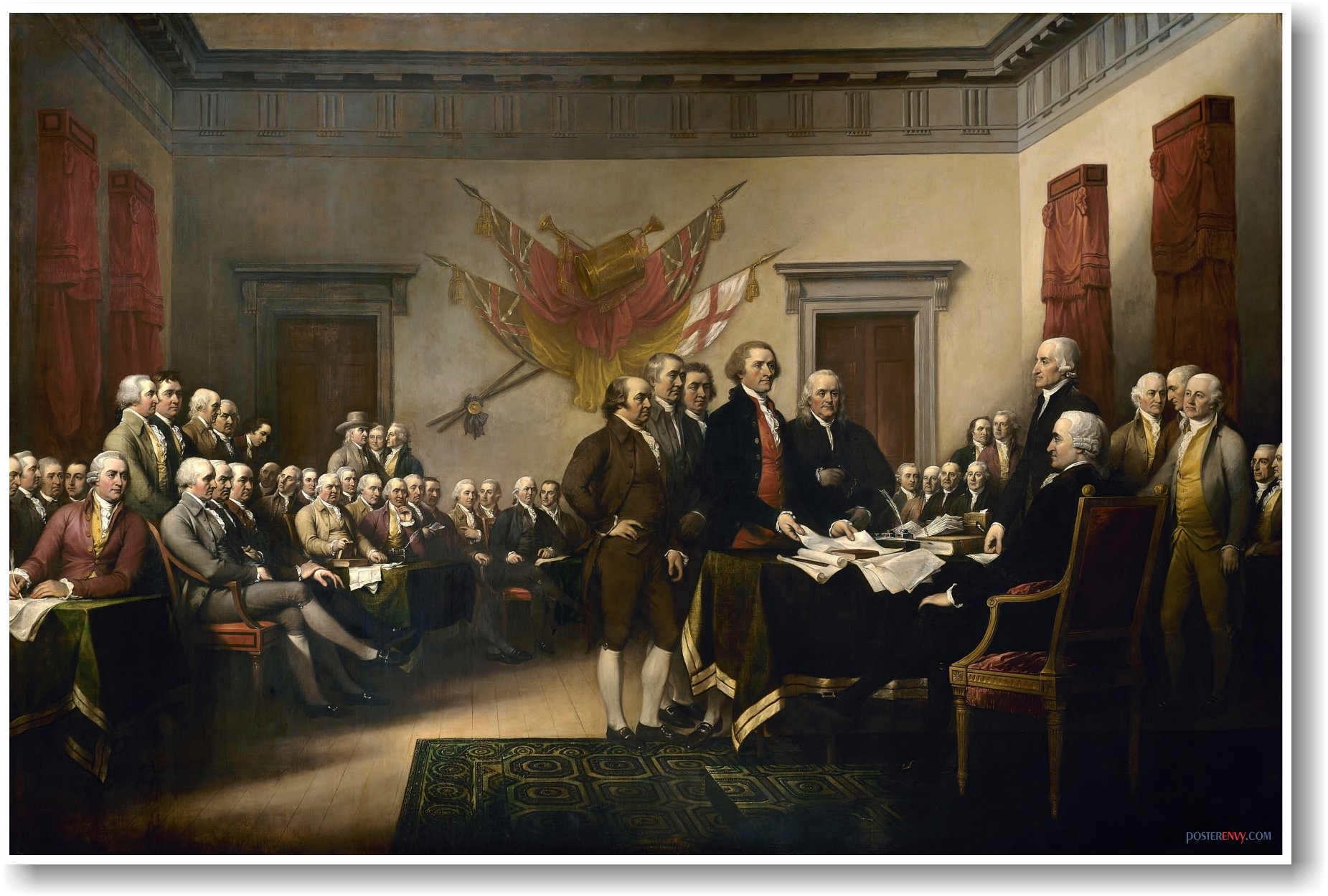 Trumbull'S Declaration Of Independence Wallpapers