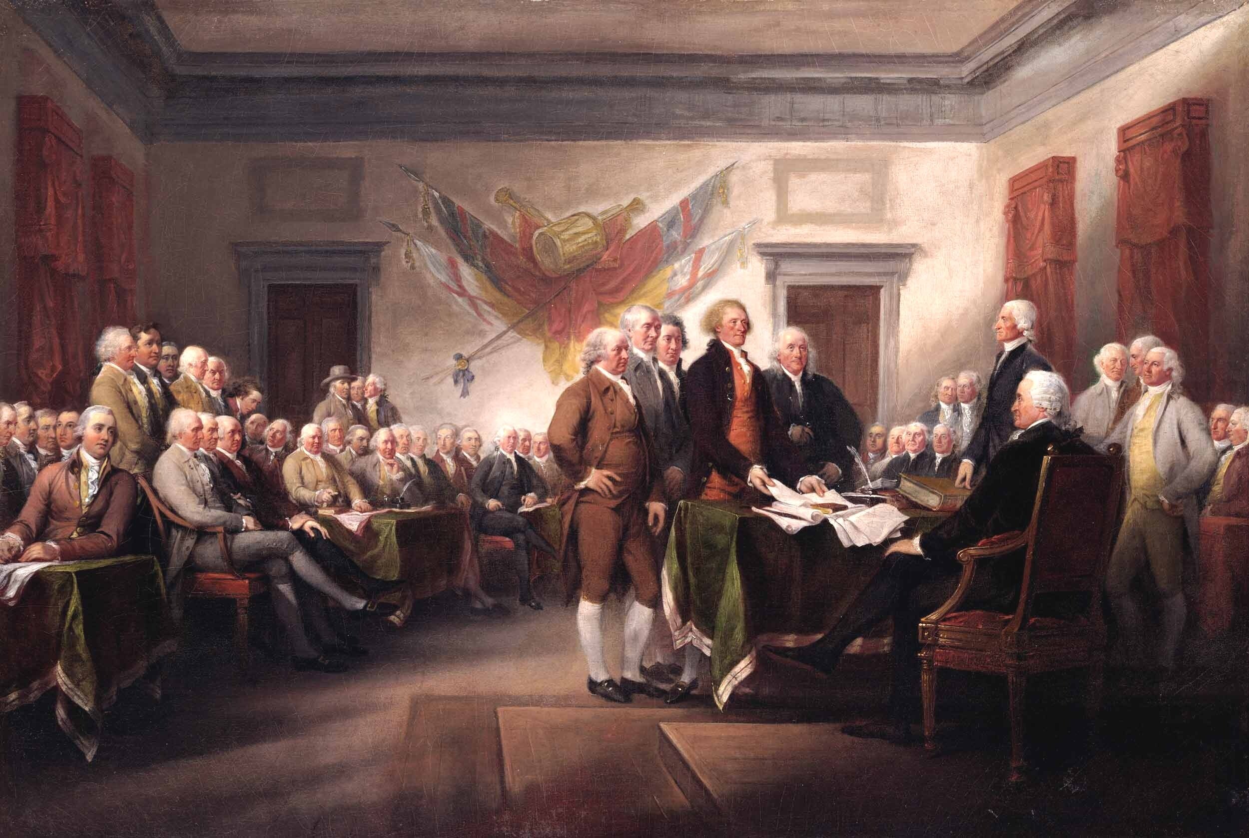 Trumbull'S Declaration Of Independence Wallpapers