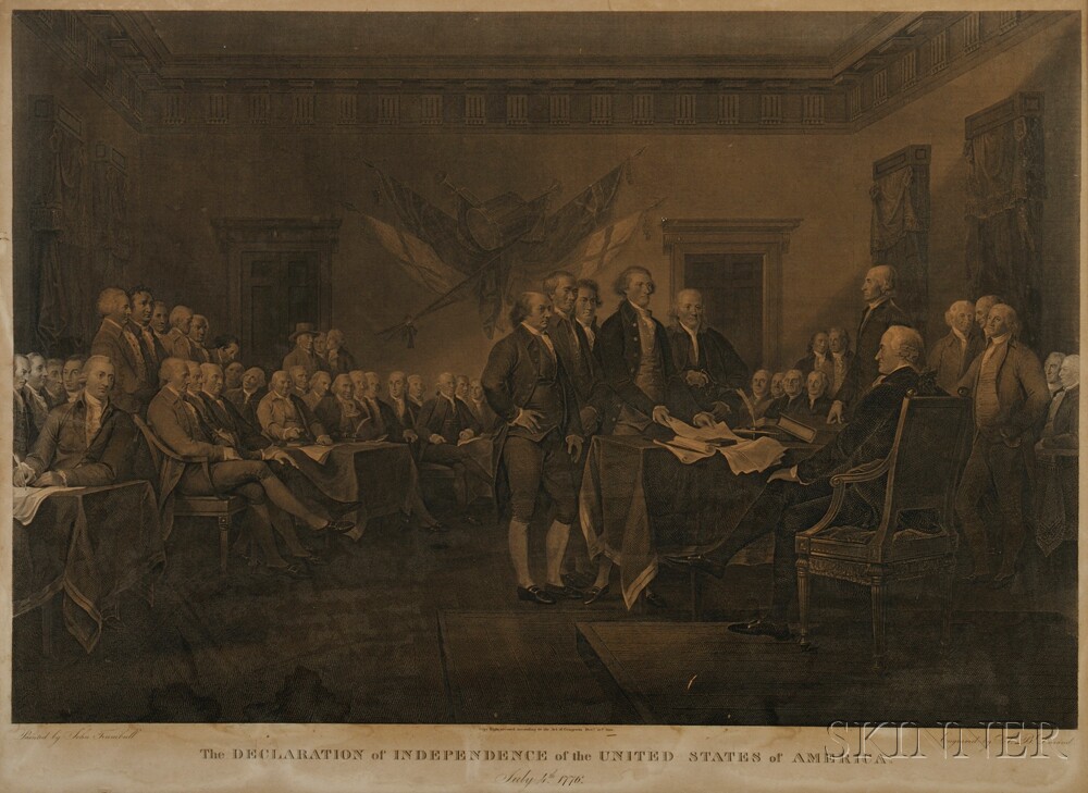 Trumbull'S Declaration Of Independence Wallpapers