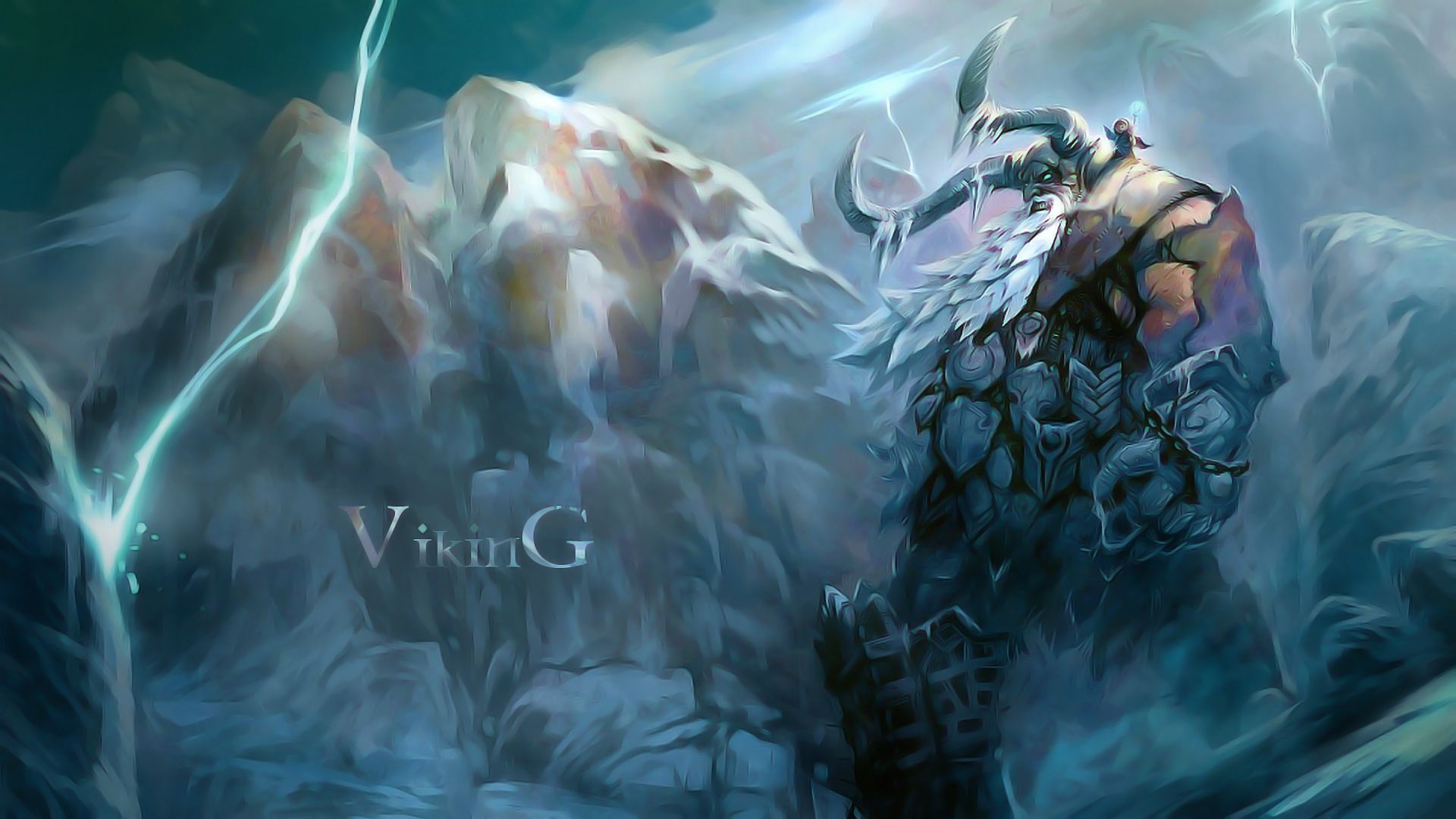 Viking Warrior Cool Illustration Wallpapers