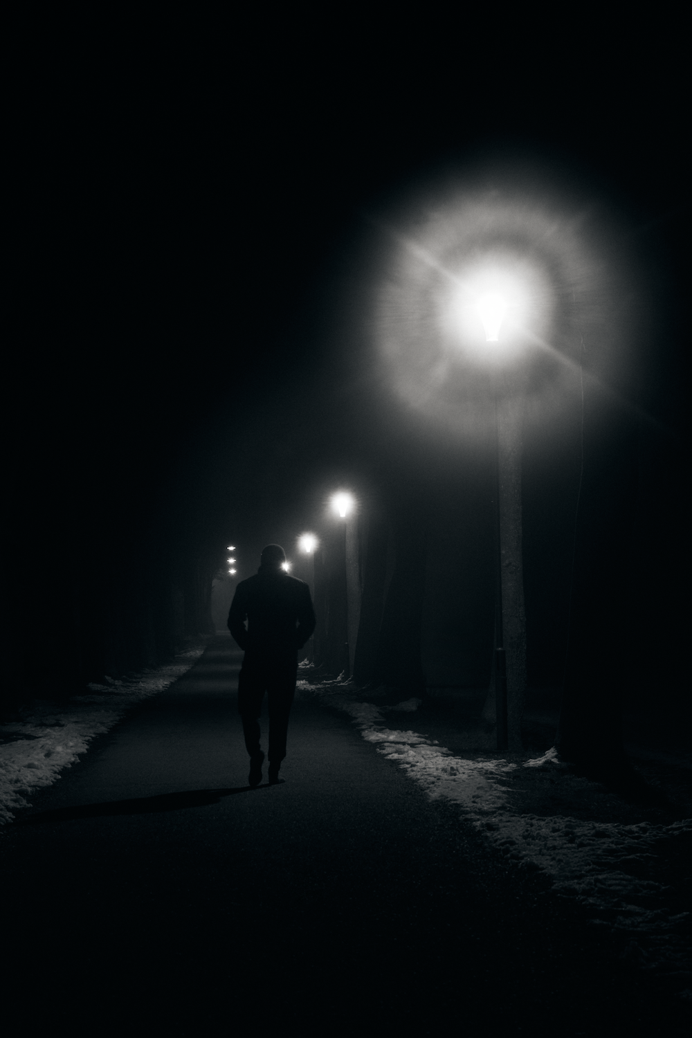 Walking Alone Digital Wallpapers