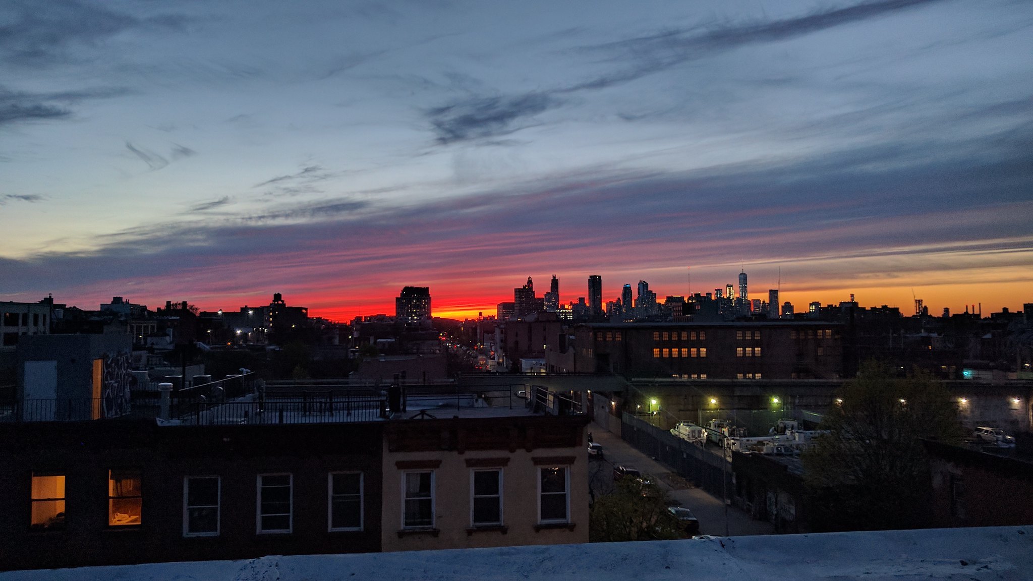 Watching Artistic Sunset Clouds Wallpapers