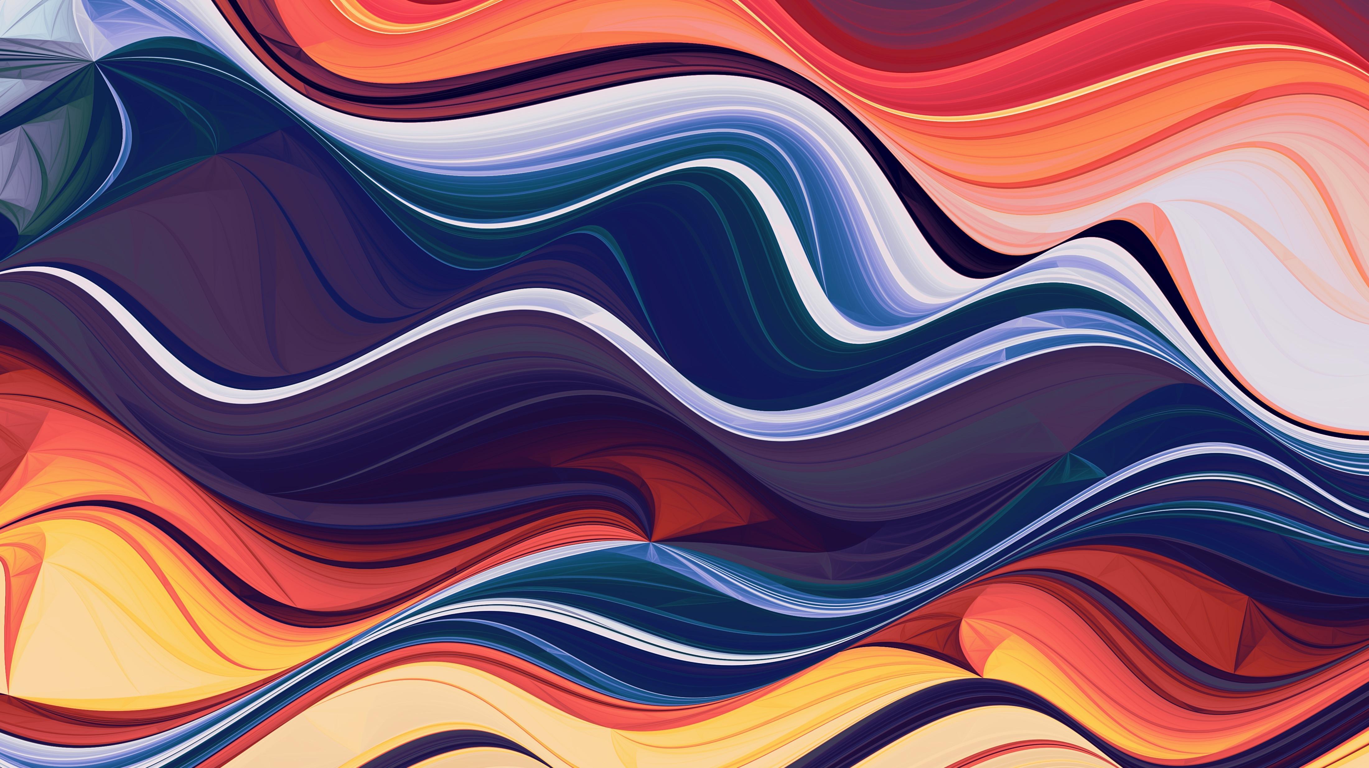 Waves Of Color Wallpapers