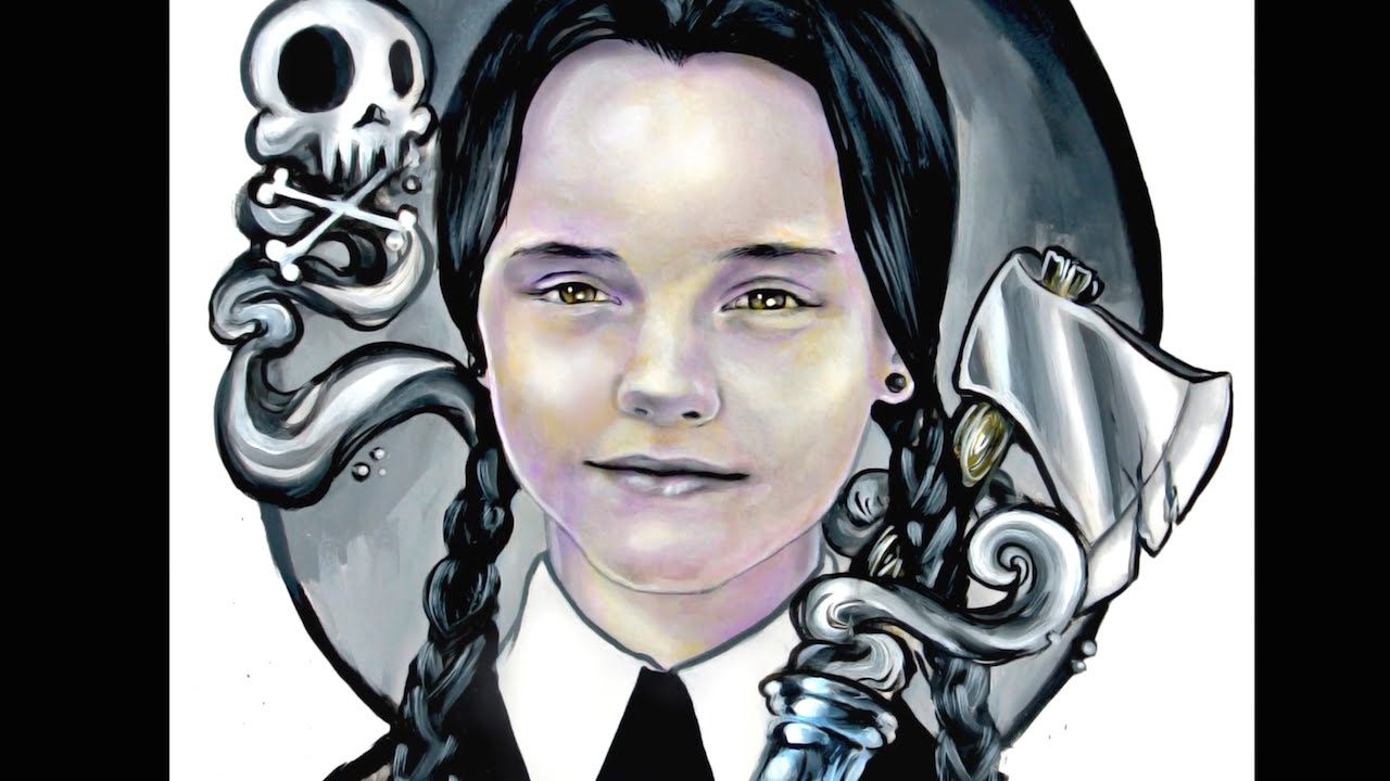 Wednesday Addams Artwork Wallpapers