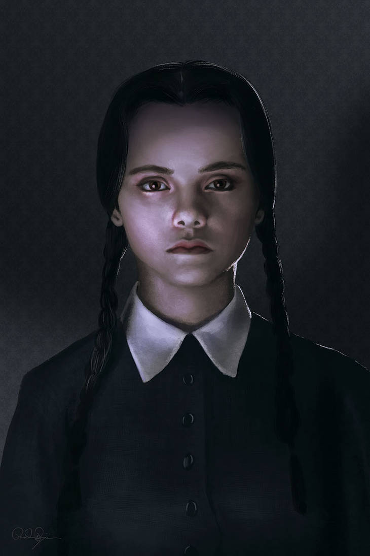 Wednesday Addams Artwork Wallpapers