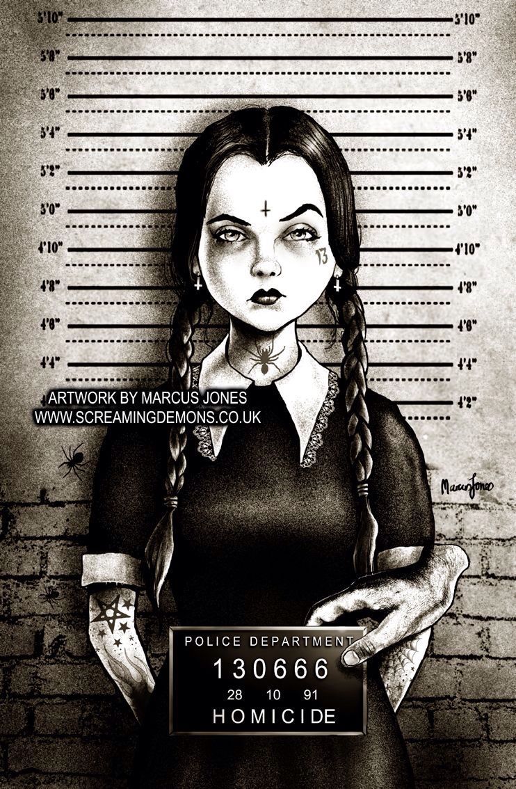 Wednesday Addams Artwork Wallpapers