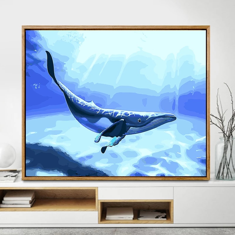 Whale Fish Drawing Art Wallpapers