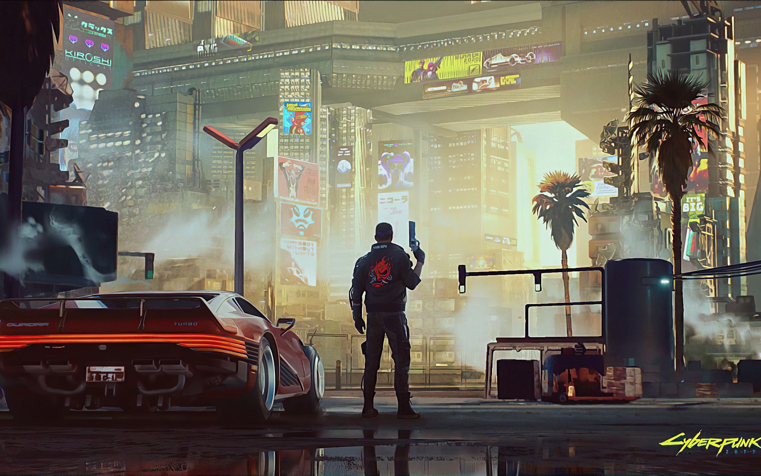 Windows 10 X Cyberpunk 2077 Wallpapers