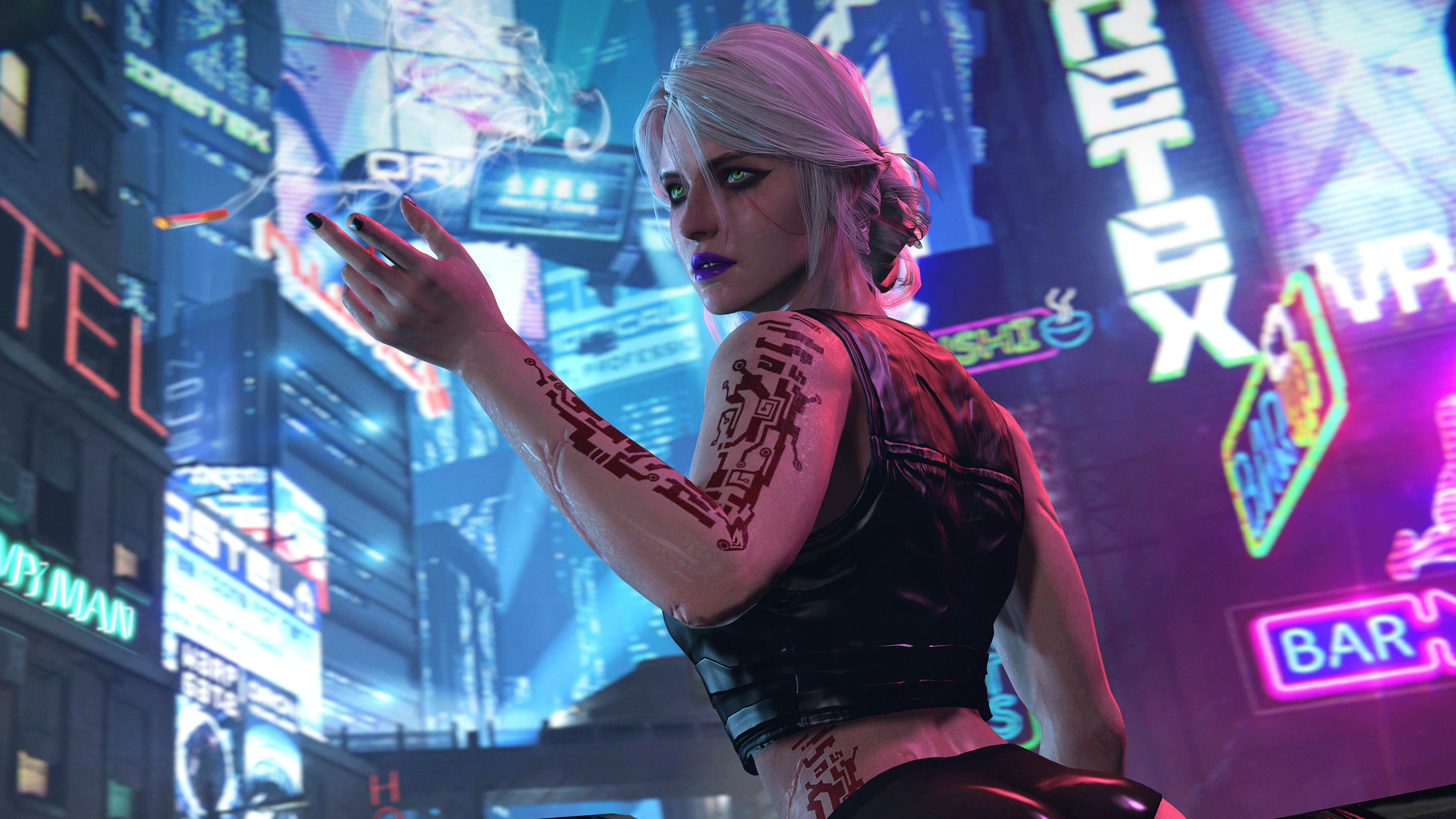 Windows 10 X Cyberpunk 2077 Wallpapers