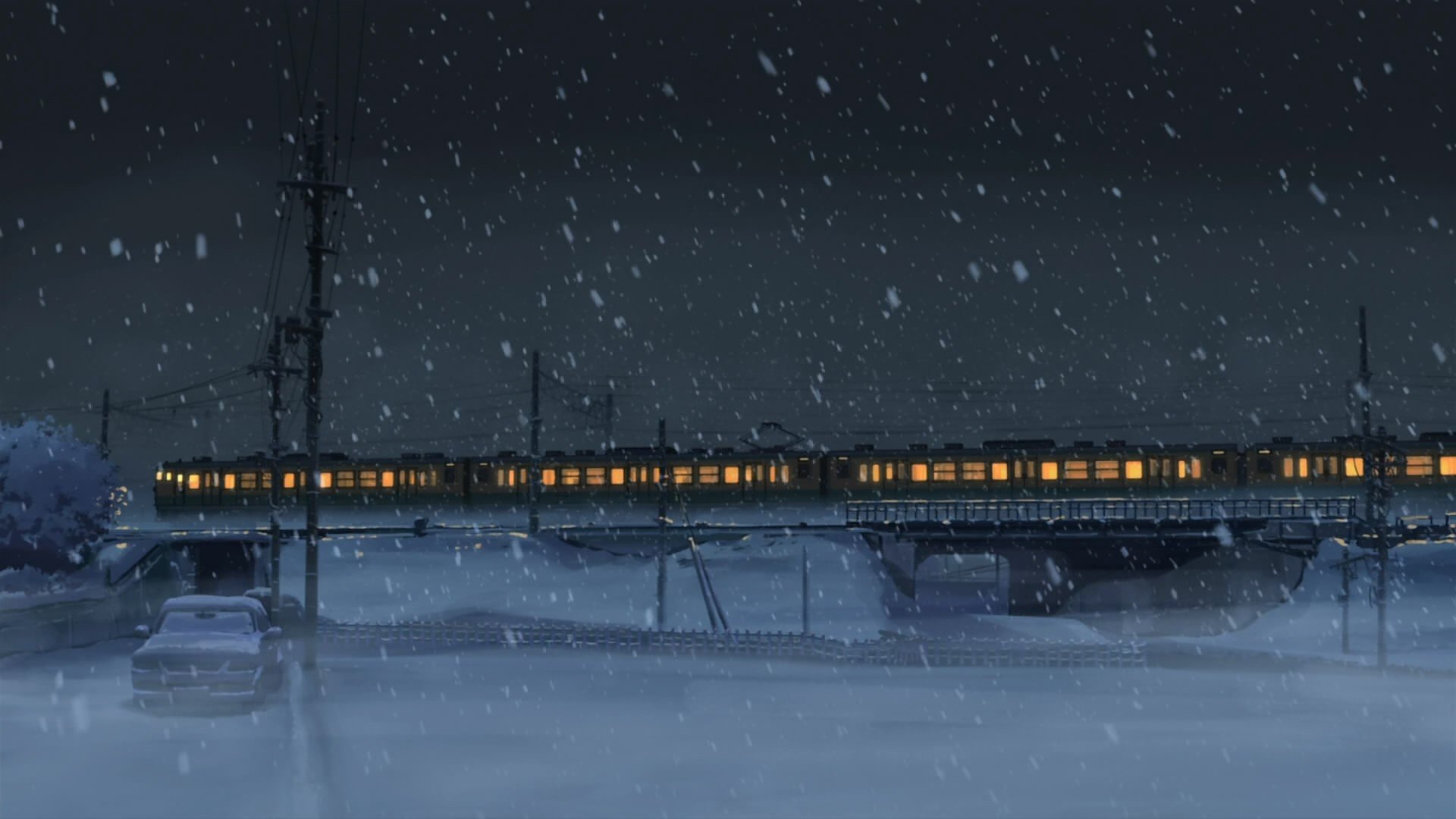 Winter City Digital Art Wallpapers