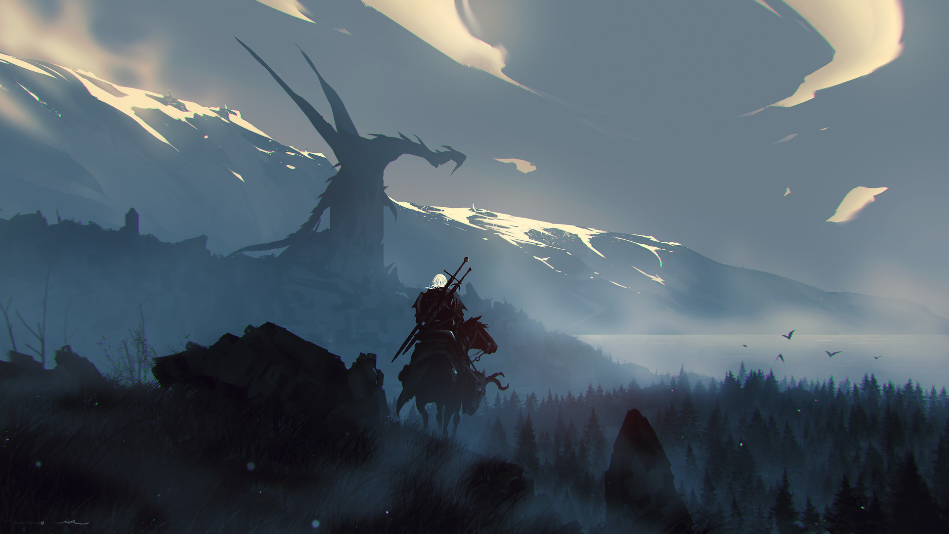 Witcher 3 Artstation Fan Art Wallpapers