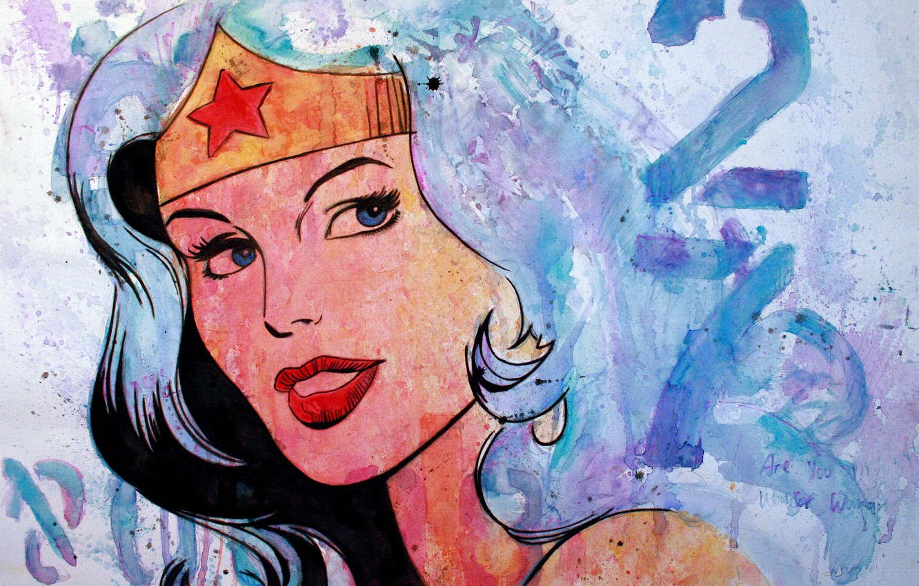 Wonder Woman Paint Art Wallpapers